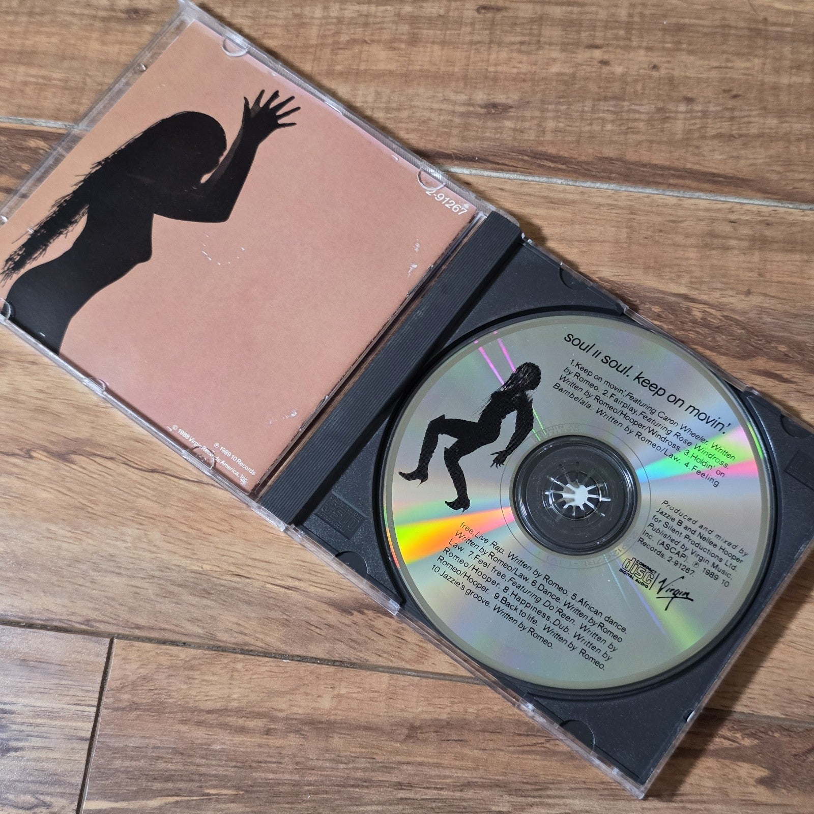Soul II Soul - Keep On Movin' CD Single 1989 R&B Soul