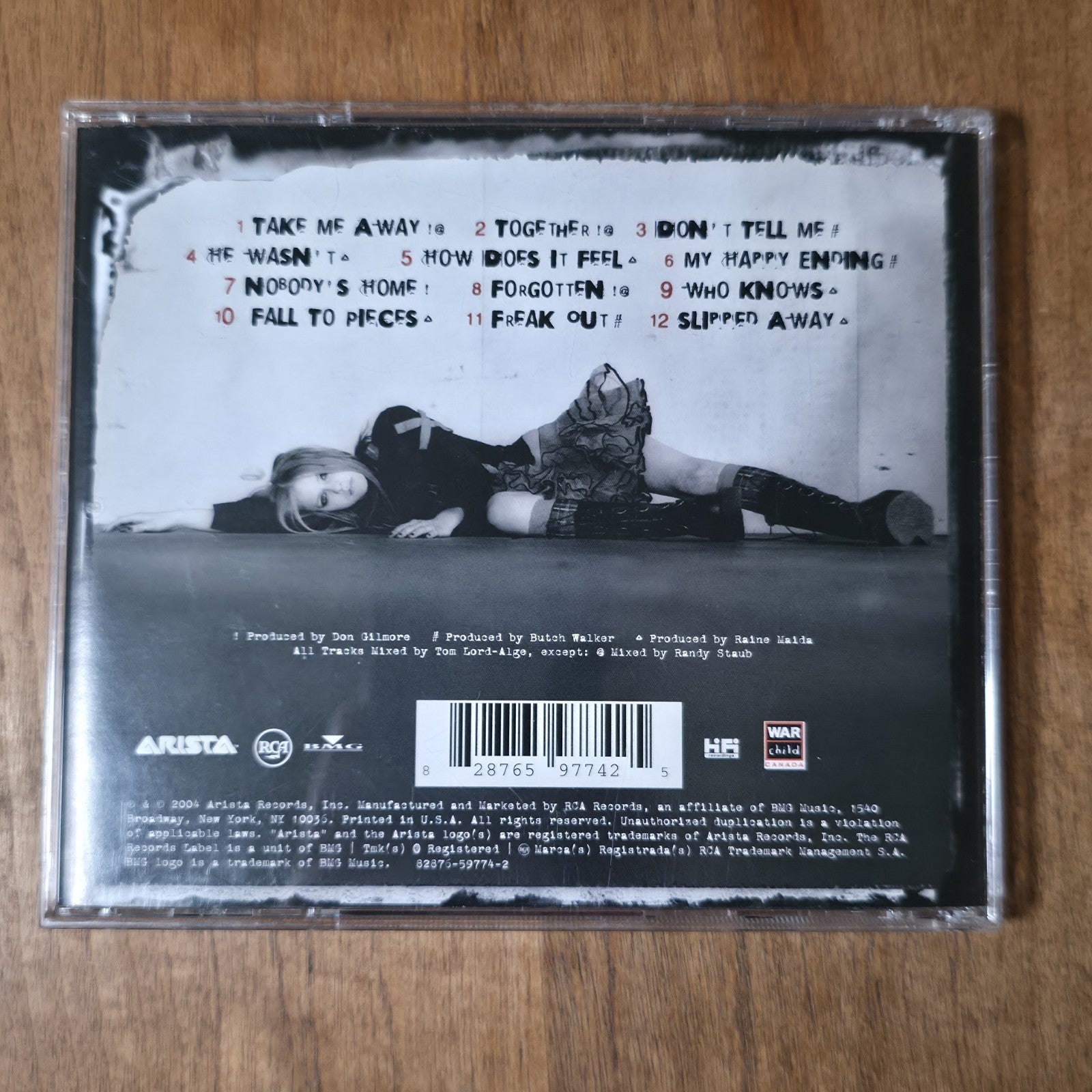 Avril Lavigne - Under My Skin CD Album 2004 Pop Rock