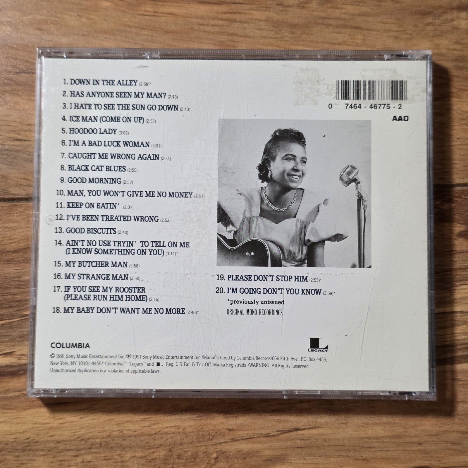 Memphis Minnie - Hoodoo Lady CD Album 1991 Blues
