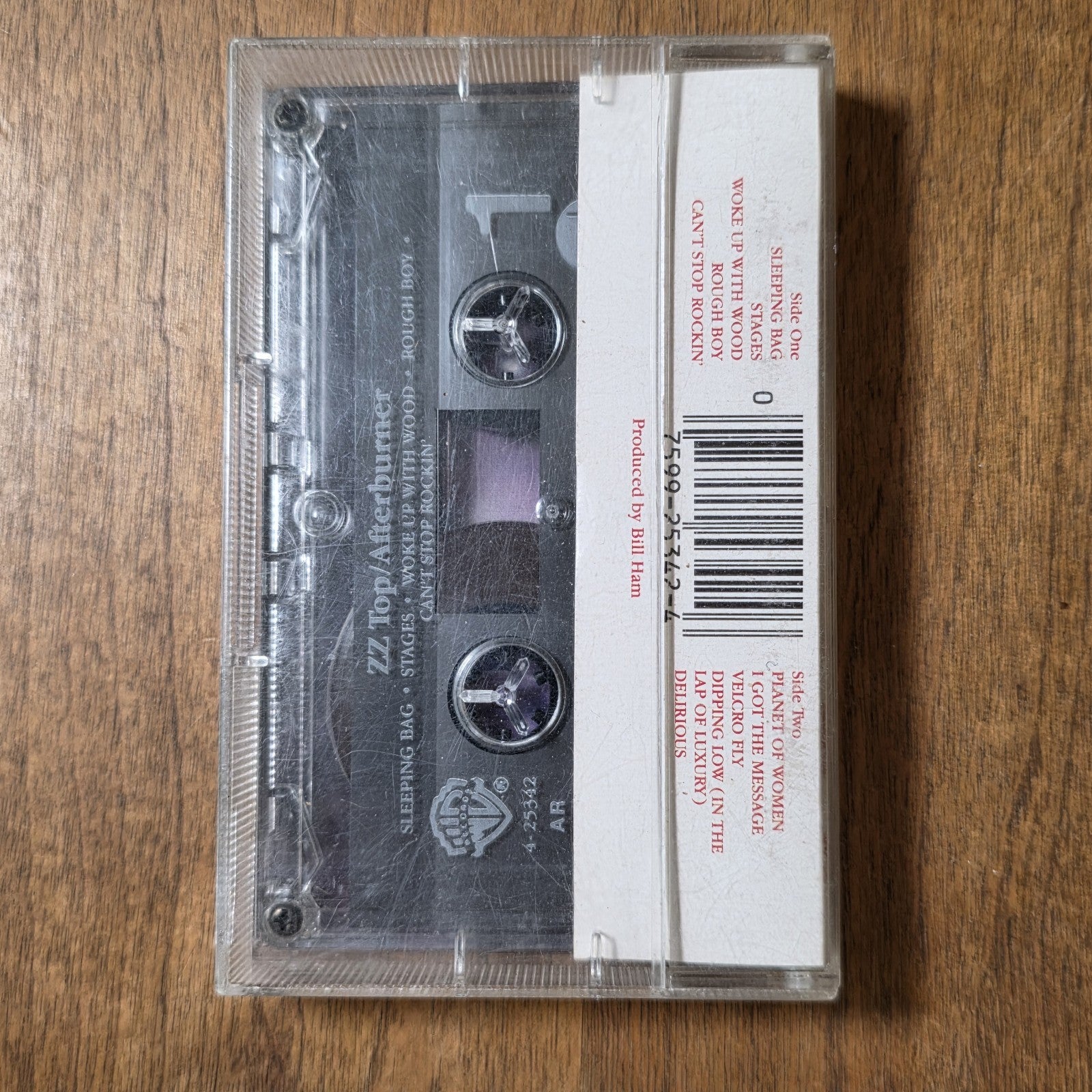 ZZ Top - Afterburner Cassette Album 1985 Southern Rock