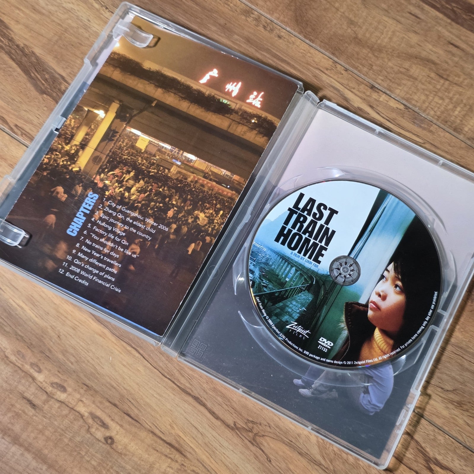 Last Train Home 2009 DVD A Film By Lixin Fan Documentary Rare HTF
