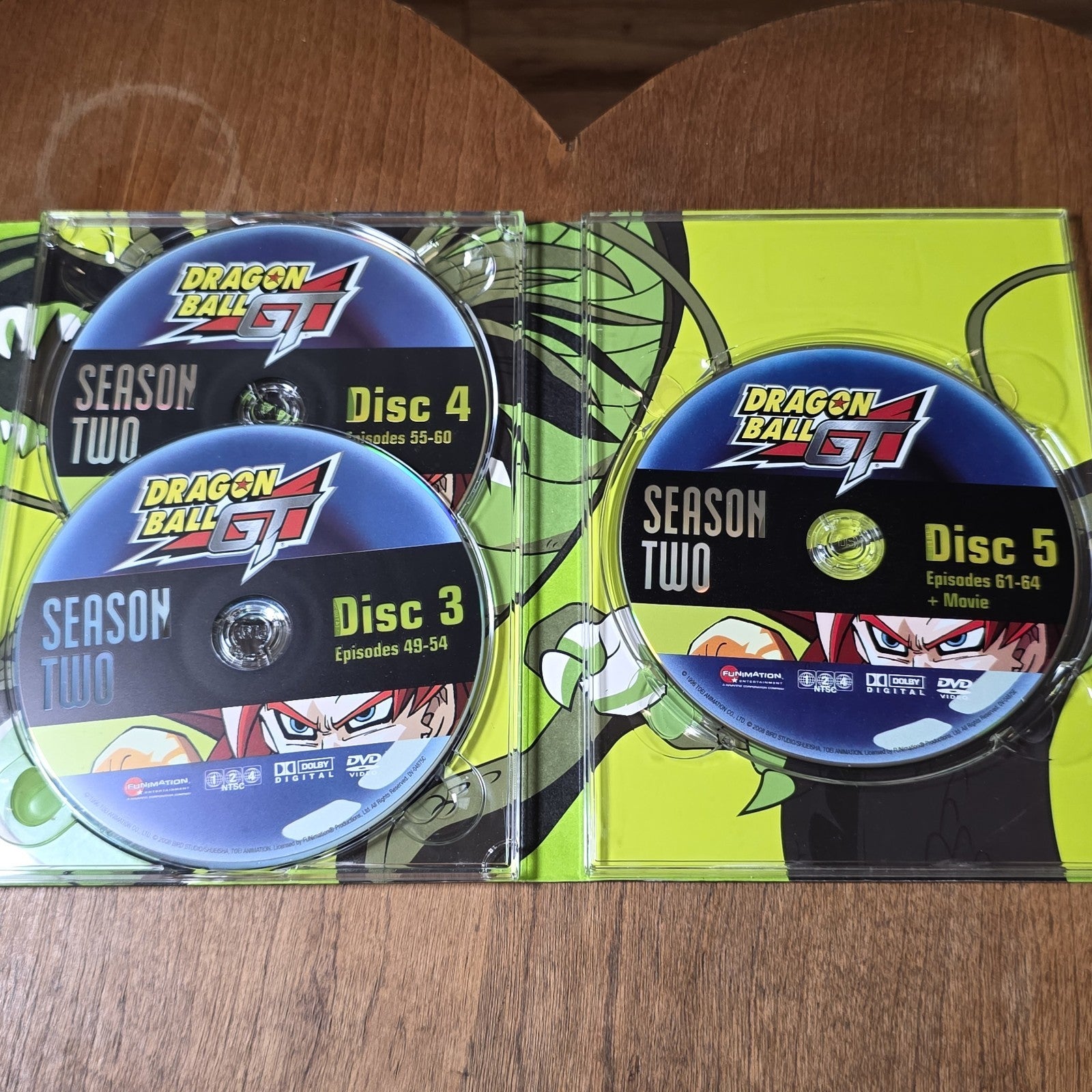 Dragon Ball GT: The Complete Series DVD 2008 Anime Box Set 10 Disc Funimation