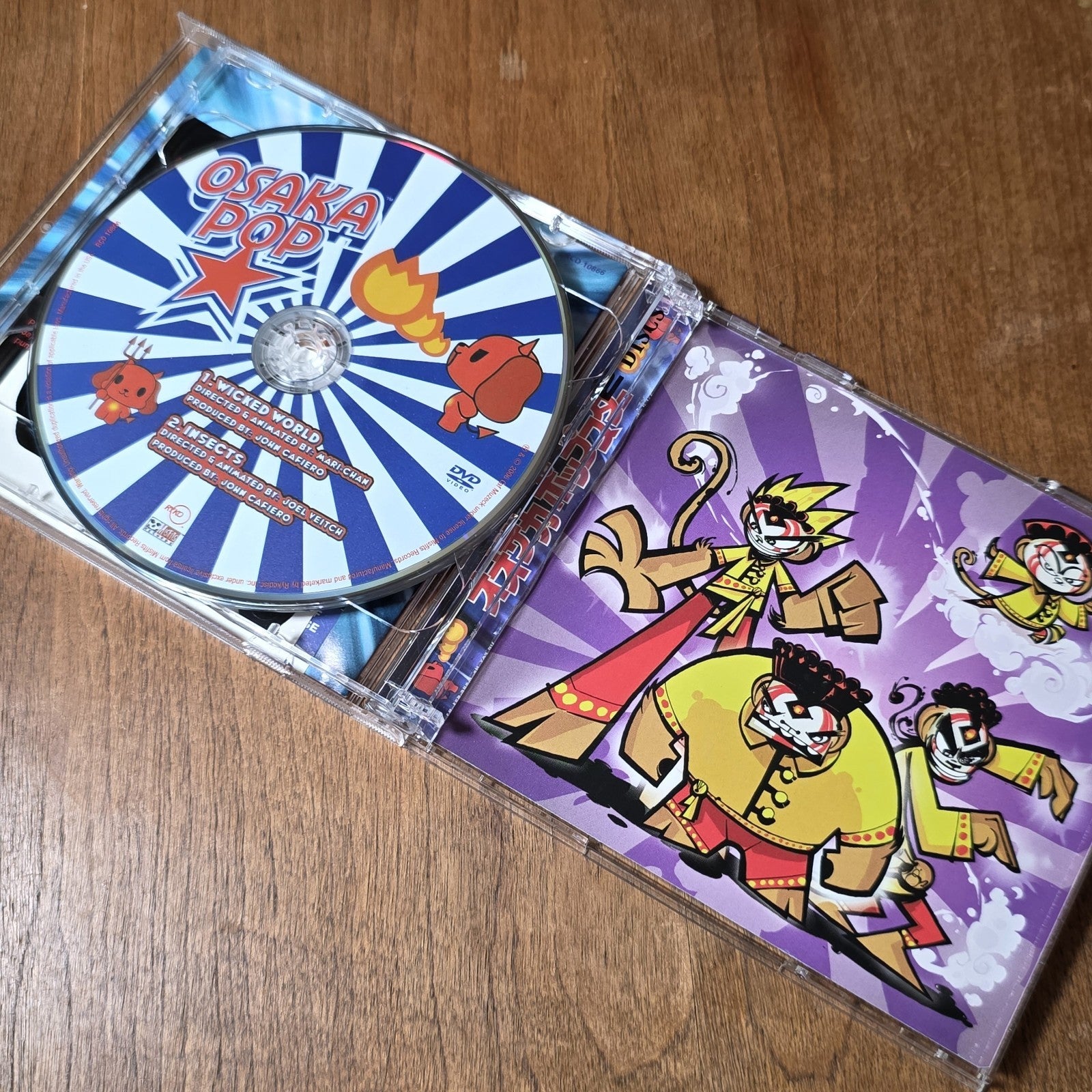 Osaka Popstar - And The American Legends Of Punk 2-Disc CD DVD 2006 Misfits Rock