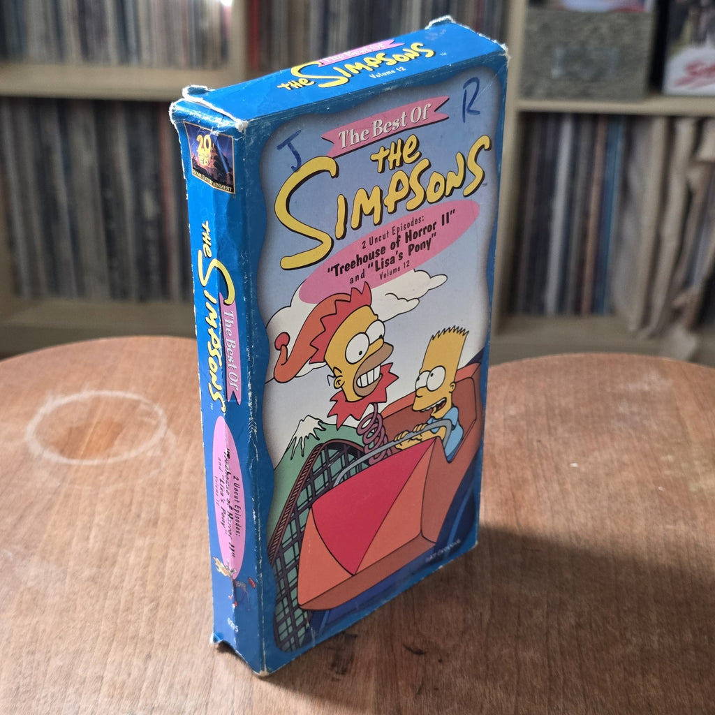 The Best of The Simpsons Vol 12 VHS 1999 Animation Treehouse Of Horror 2