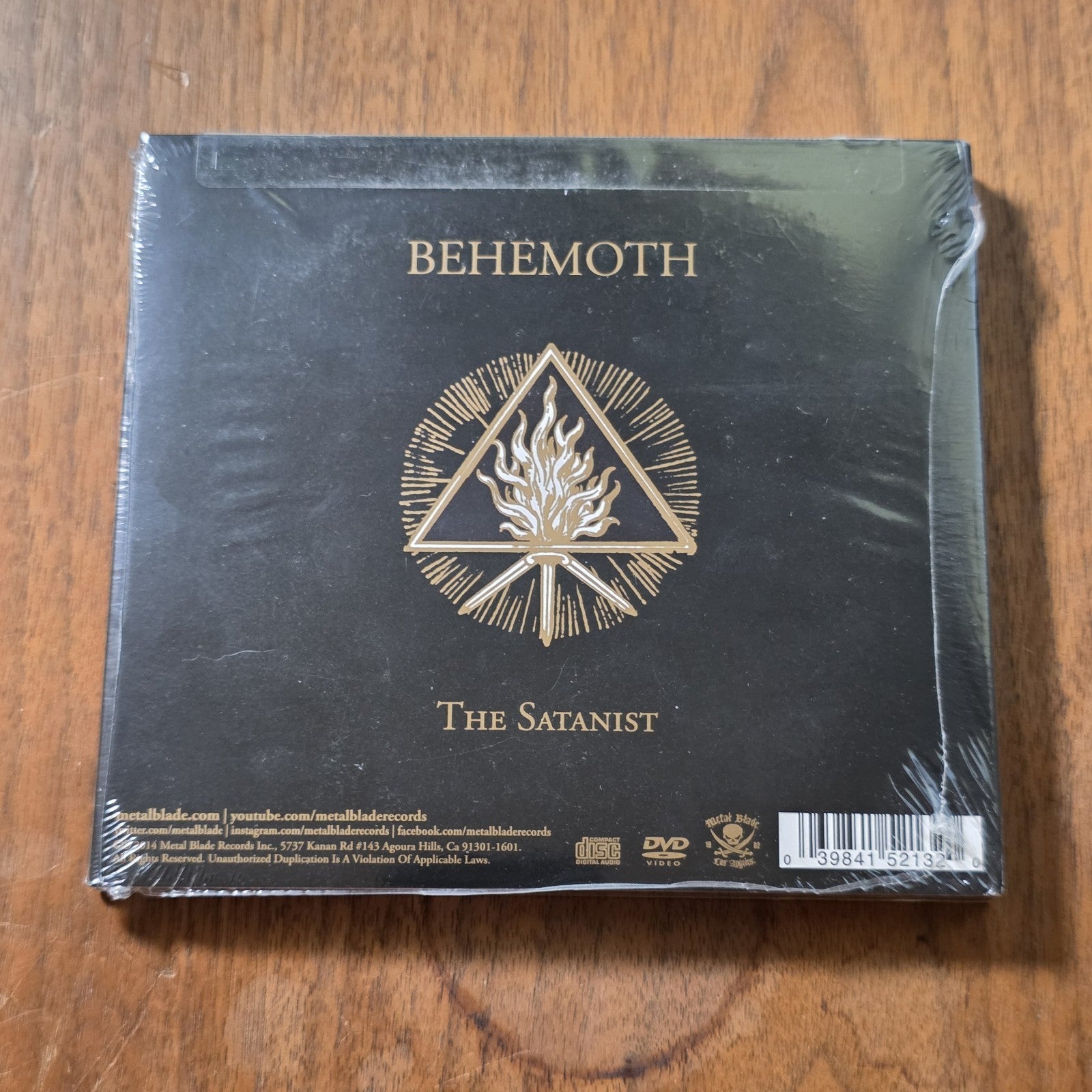 Behemoth - The Satanist CD 2014 Black Metal Metal Blade Rare HTF New Sealed