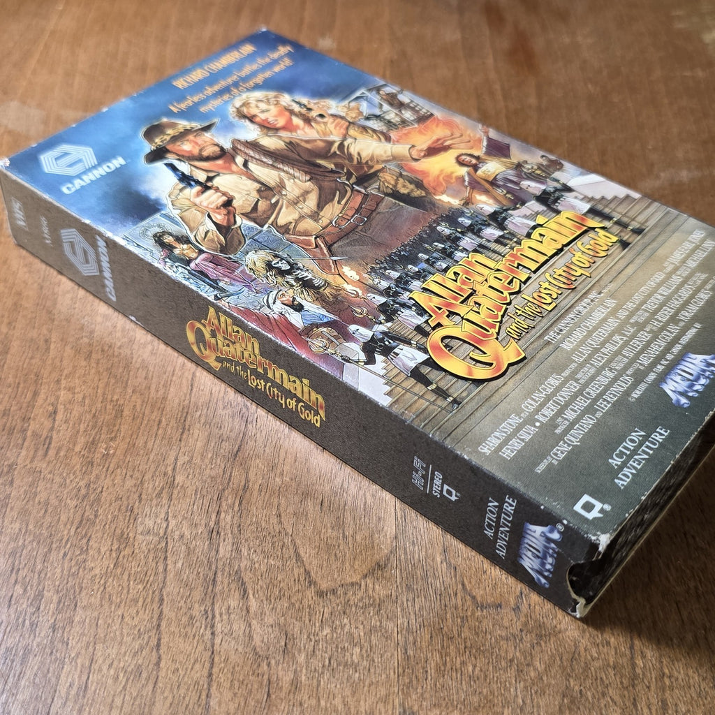 Allan Quatermain and the Lost City of Gold 1987 VHS Gary Nelson Adventure