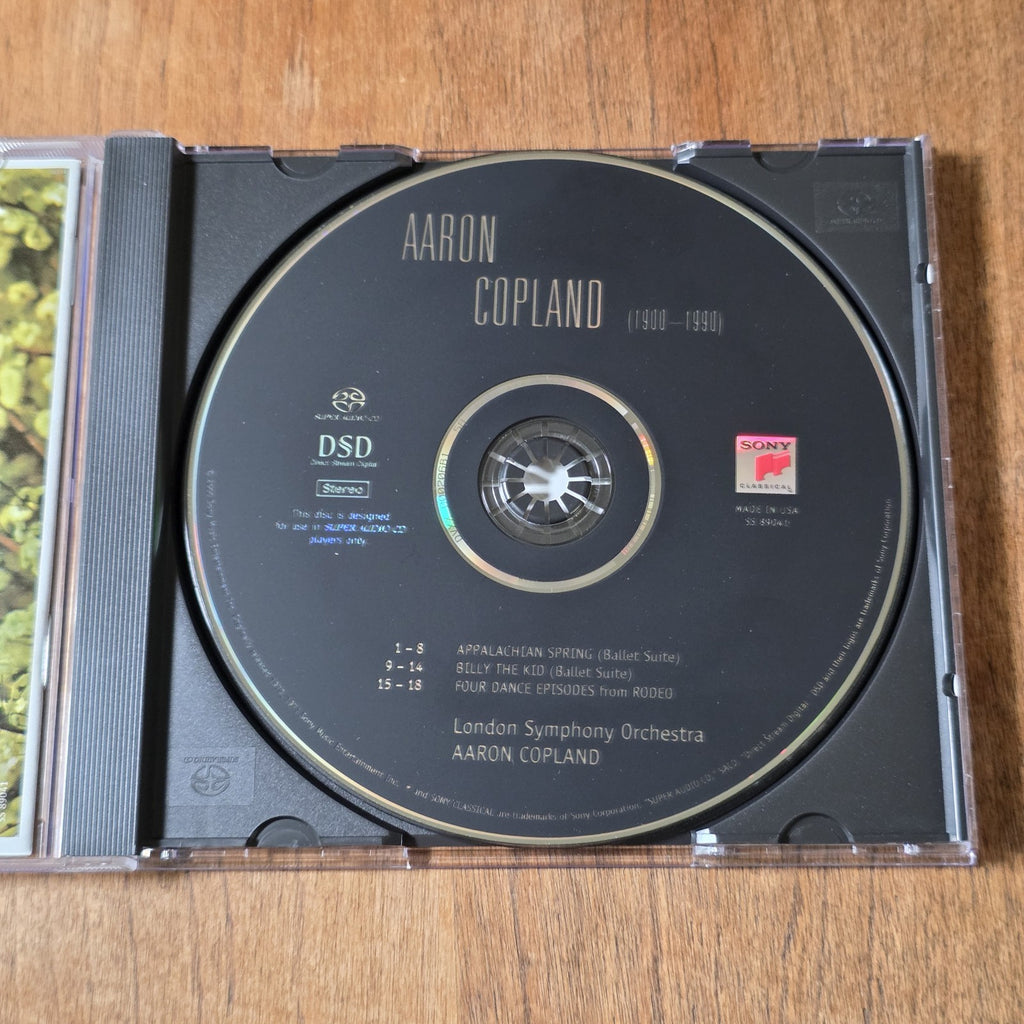 Aaron Copland - Appalachian Spring Billy The Kid & Rodeo SACD Classical HTF
