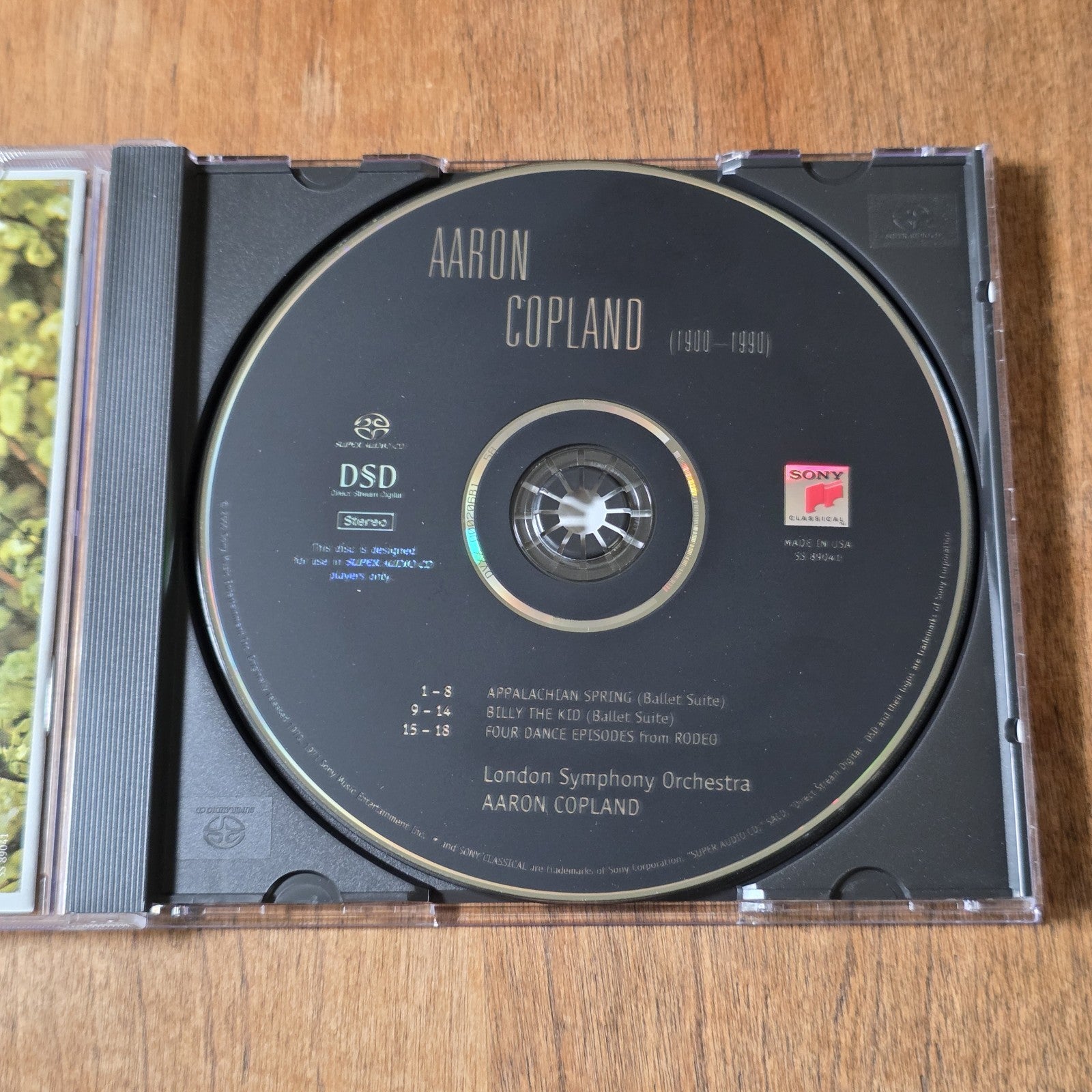 Aaron Copland - Appalachian Spring Billy The Kid & Rodeo SACD Classical HTF