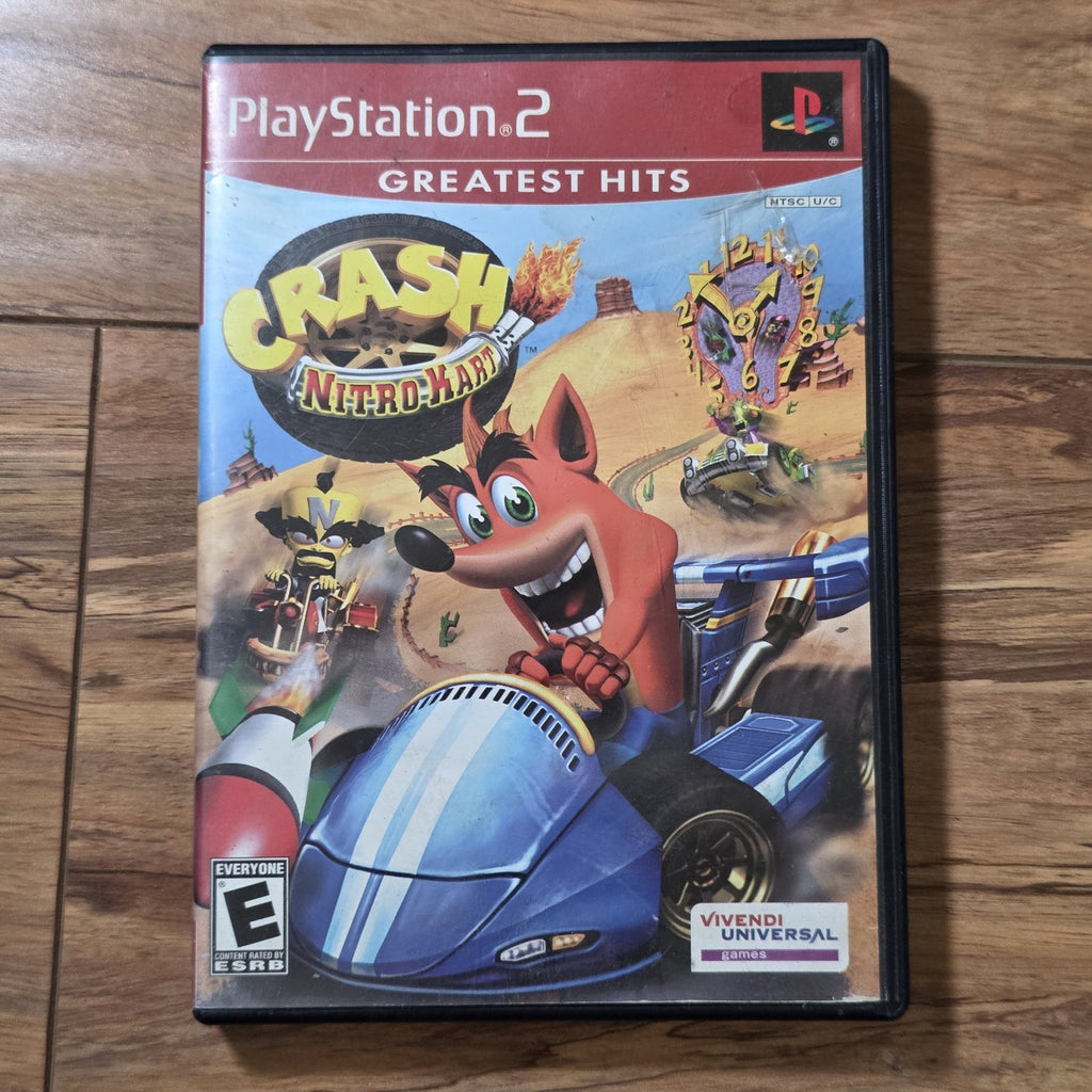 Crash Nitro Kart PS2 PlayStation 2 2003 Racing Greatest Hits CIB