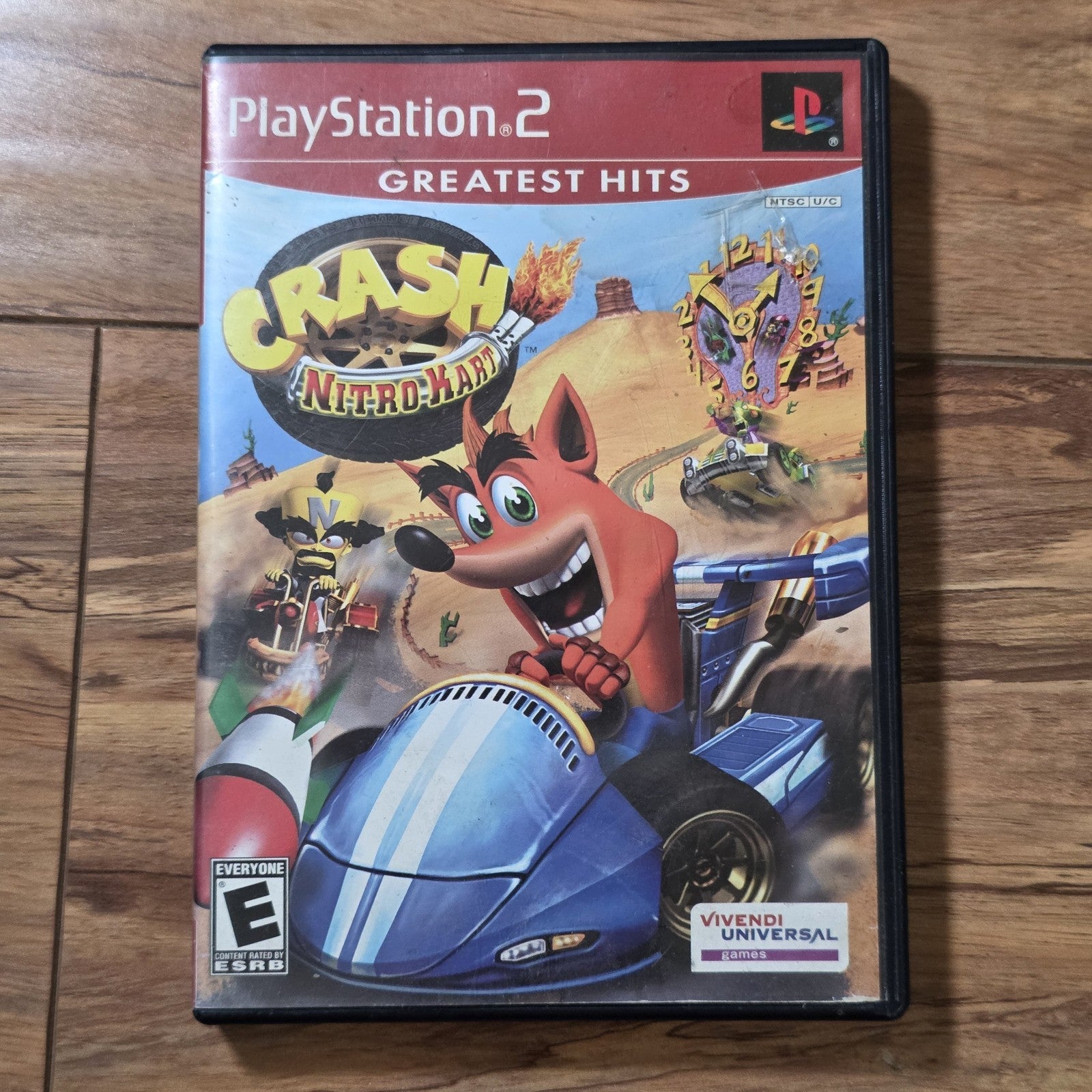 Crash Nitro Kart PS2 PlayStation 2 2003 Racing Greatest Hits CIB