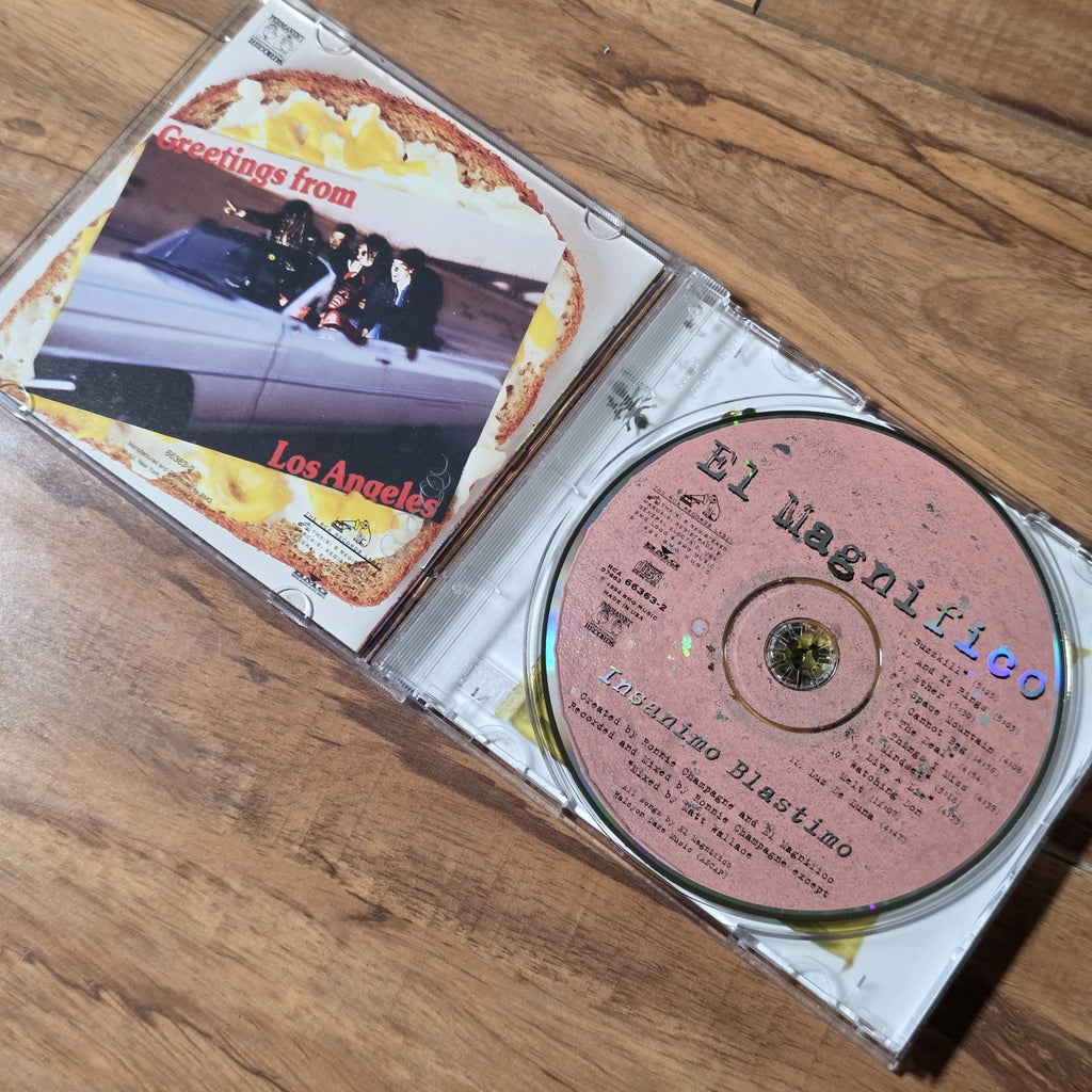 El Magnifico - Insanimo Blastimo CD 1994 Permanent Press Punk Rare