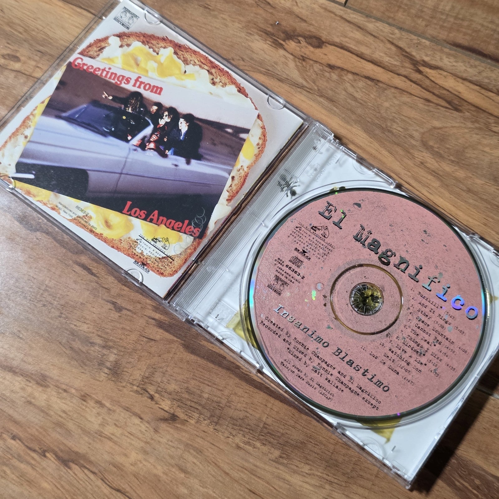 El Magnifico - Insanimo Blastimo CD 1994 Permanent Press Punk Rare