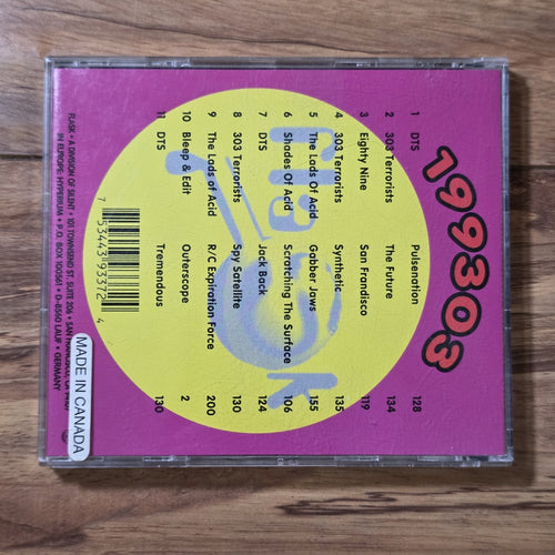 199303 A Collection of Technologically Advanced Trax CD 1993 Techno Electronic