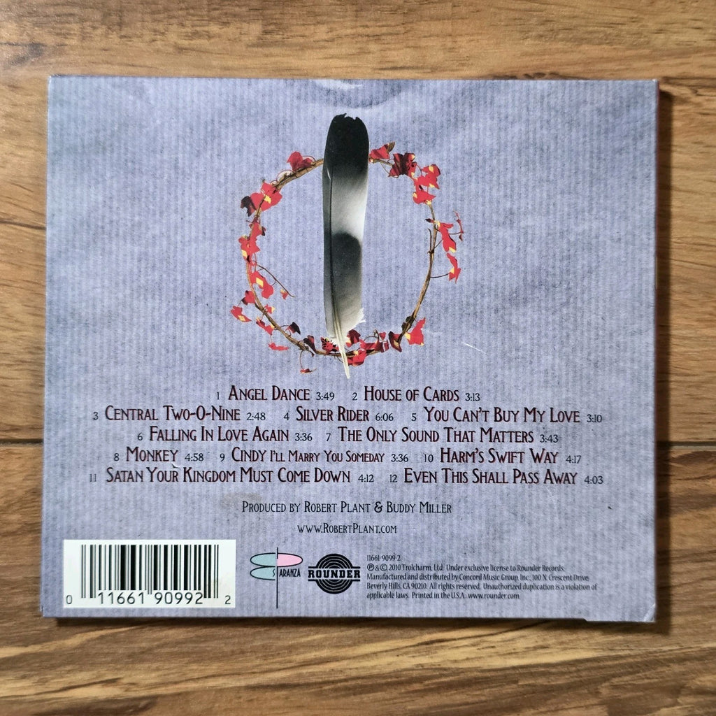 Robert Plant - Band Of Joy CD Album 2010 Rock