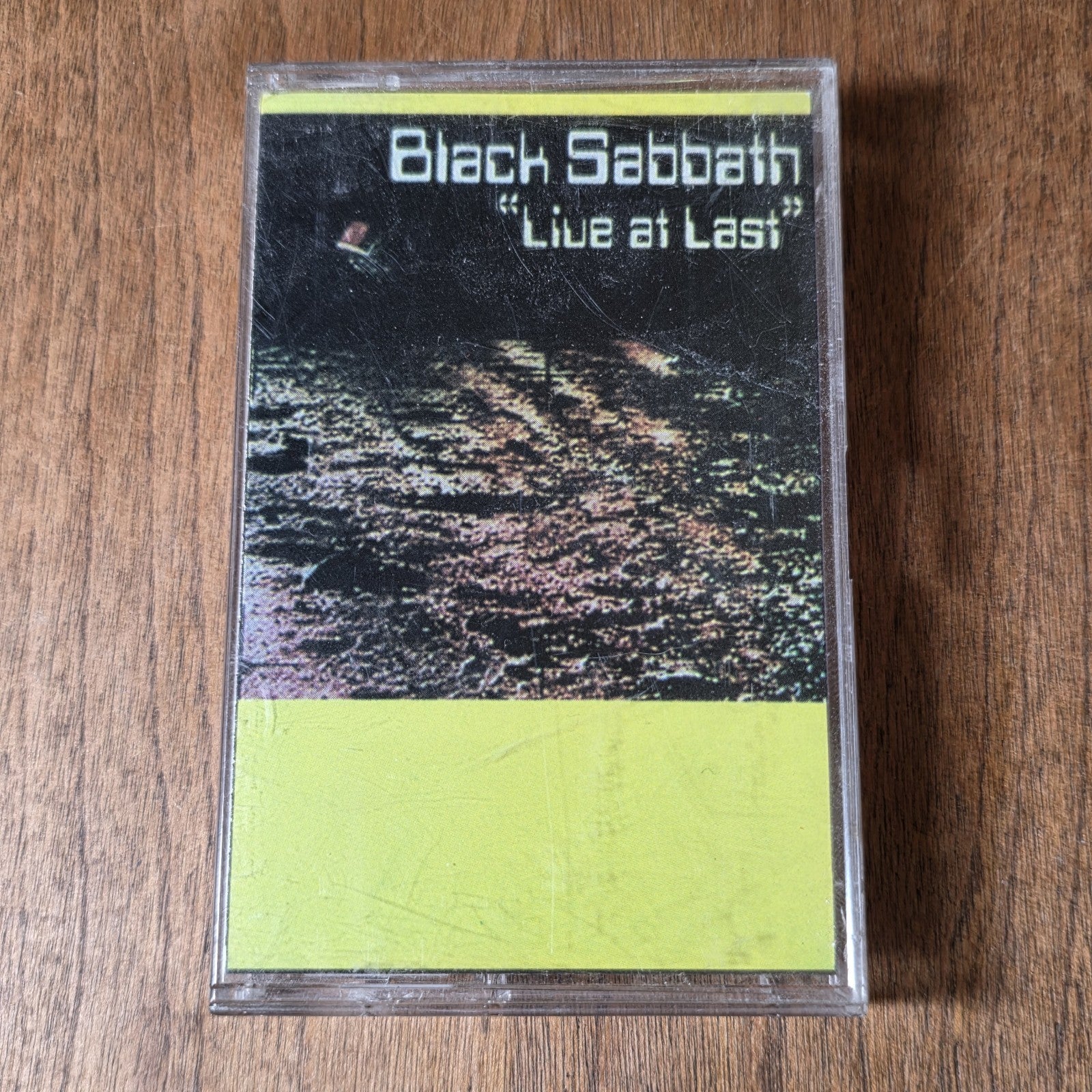 Black Sabbath - Live at Last Cassette Live Album 1980 Heavy Metal