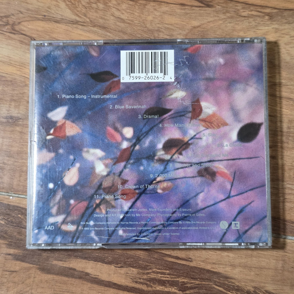 Erasure - Wild! CD Album 1989 Synth-Pop New Wave