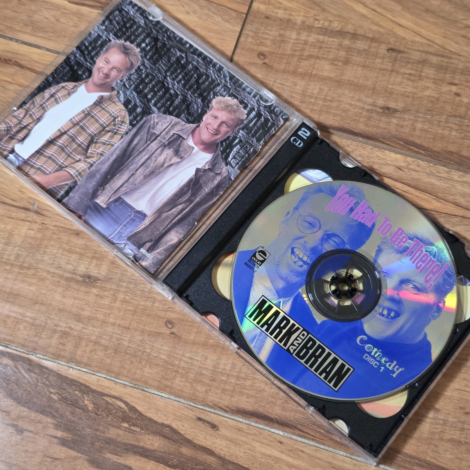 Mark and Brian - You Had To Be There CD 1997 KLOS 95.5 FM Los Angeles Comedy