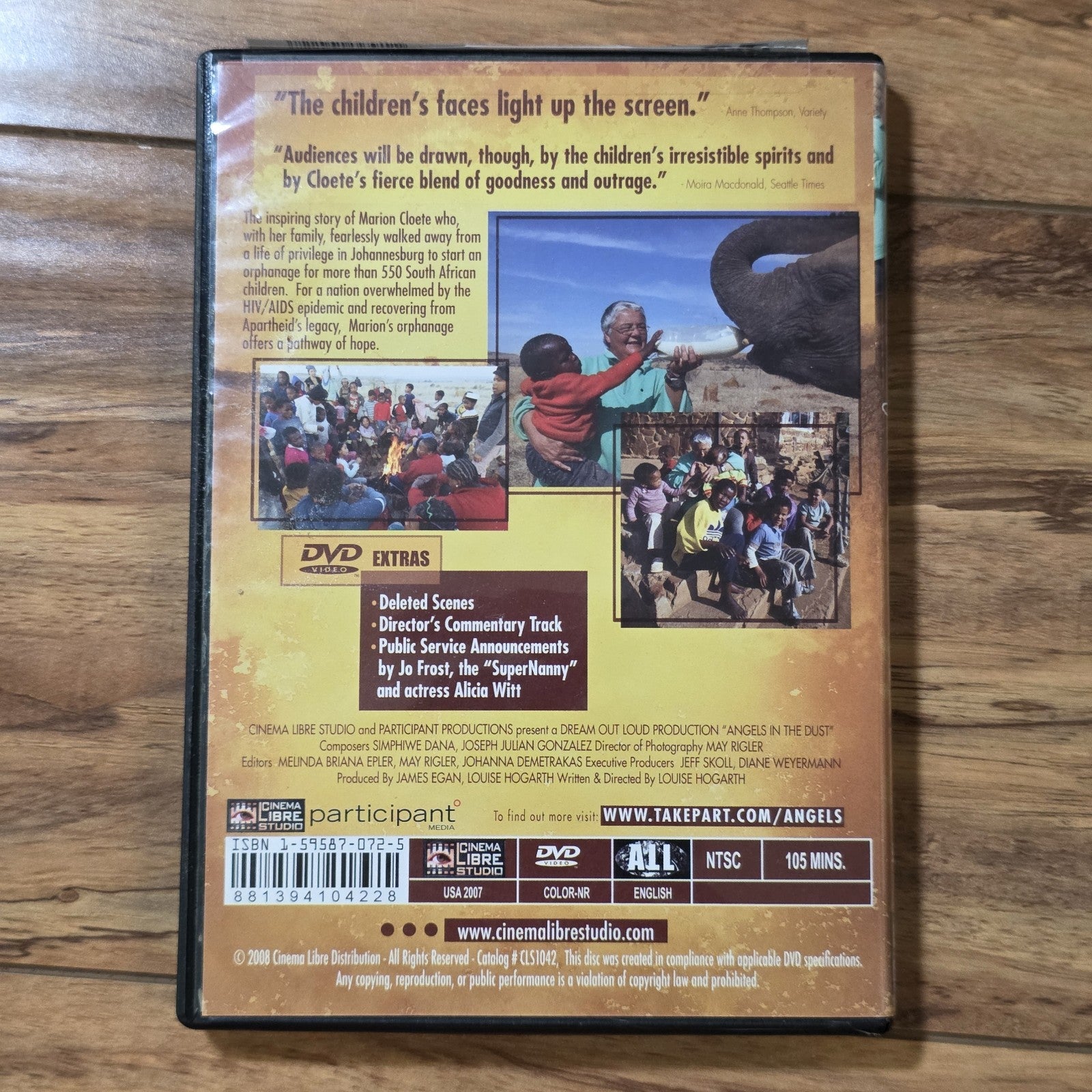 Angels in the Dust DVD 2007 Documentary