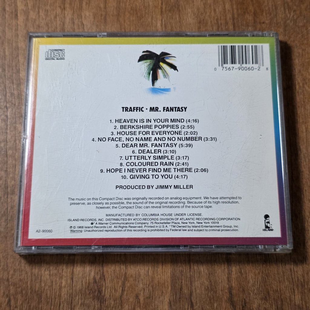 Traffic - Mr. Fantasy CD Album 1967 Psychedelic Rock