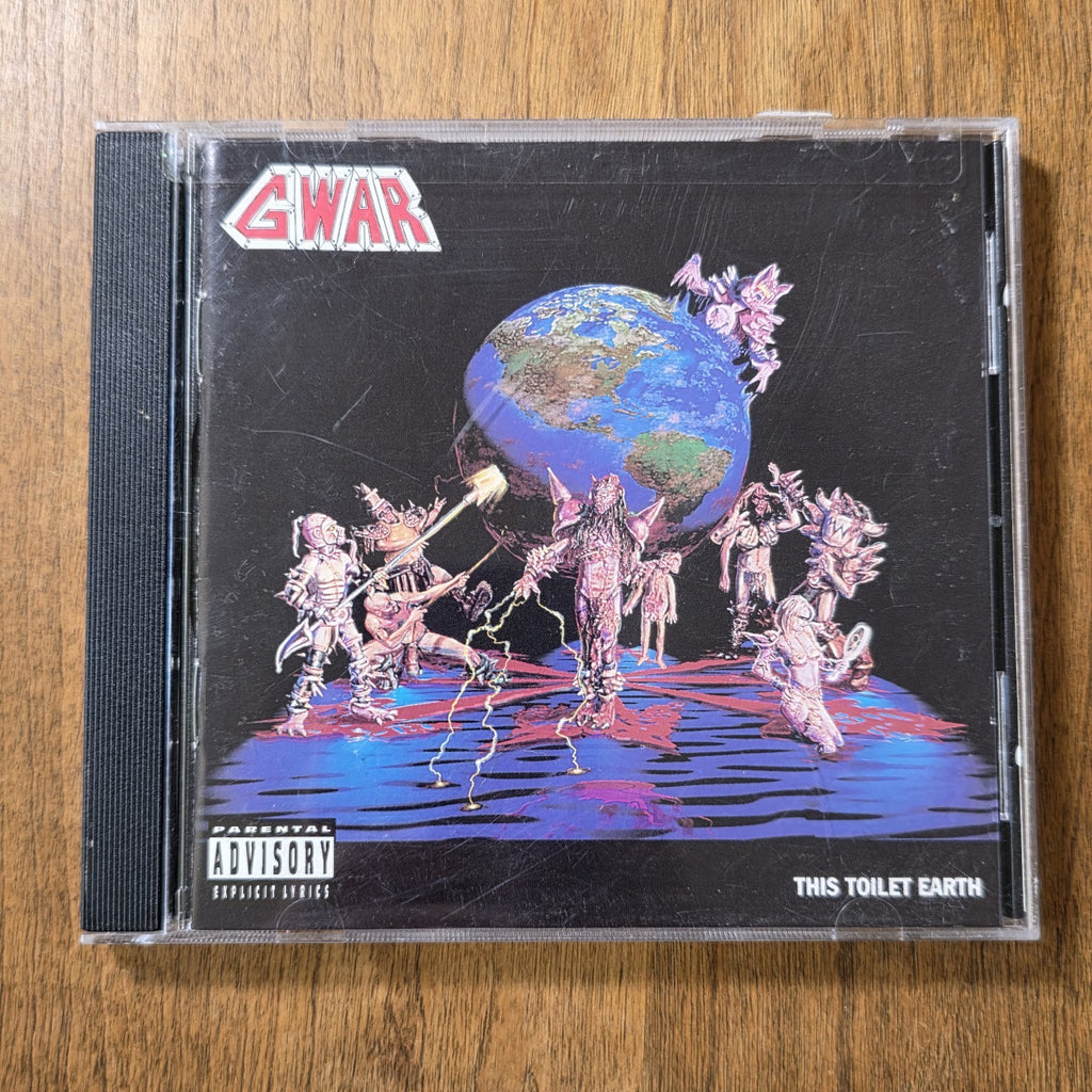 GWAR - This Toilet Earth CD Album 1994 Thrash Metal Metal Blade Rare HTF
