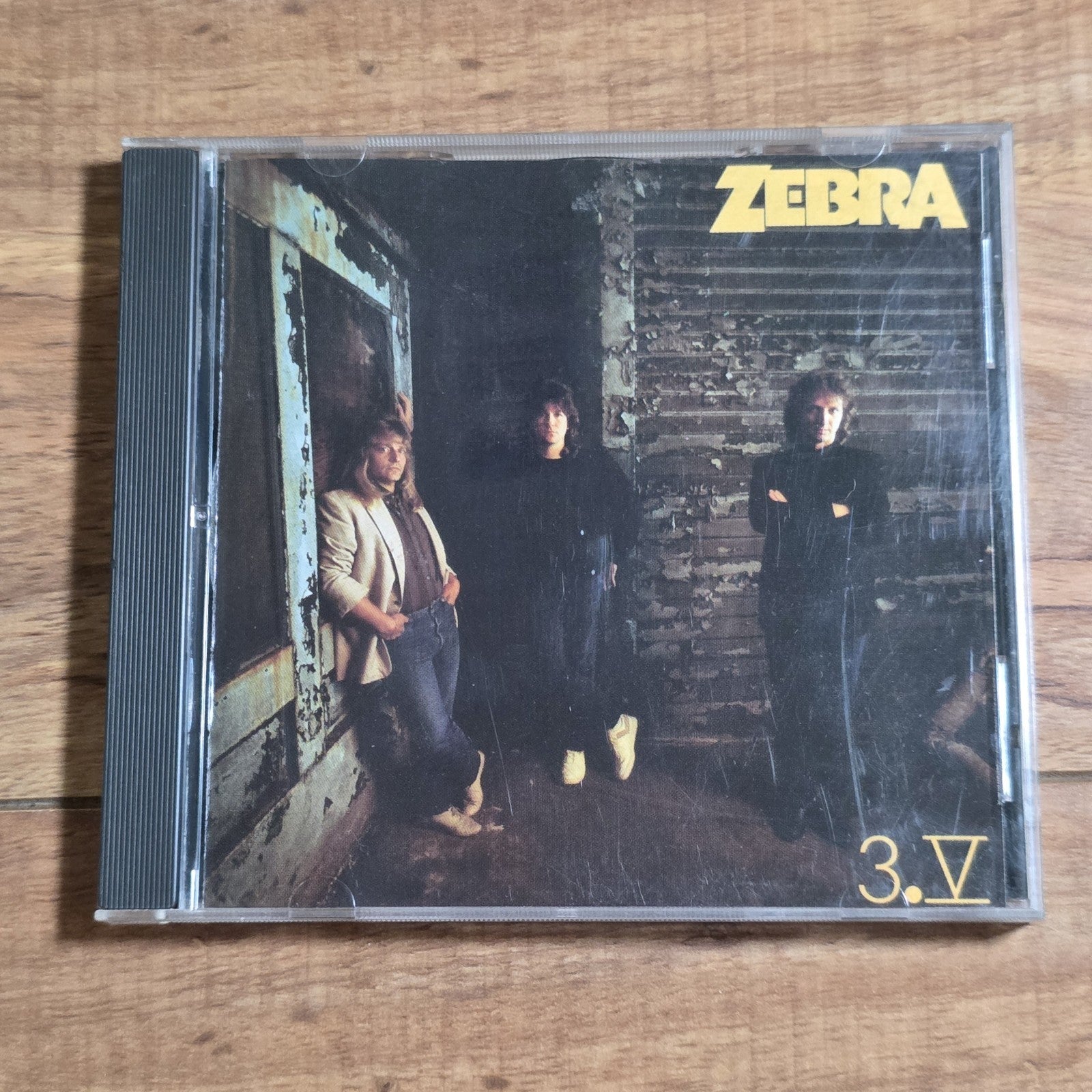 Zebra - 3.V CD Album 1986 Hard Rock Atlantic Japan Import Rare HTF