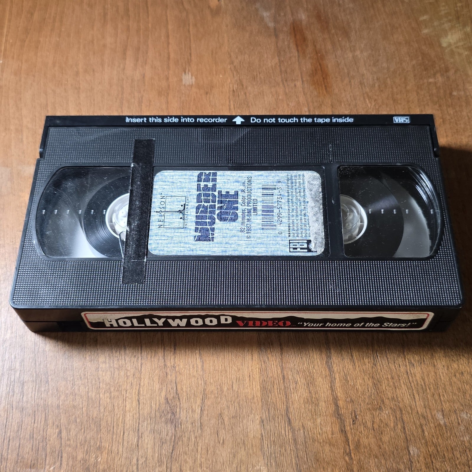 Murder One 1988 VHS Graeme Campbell Crime Drama Cut Box