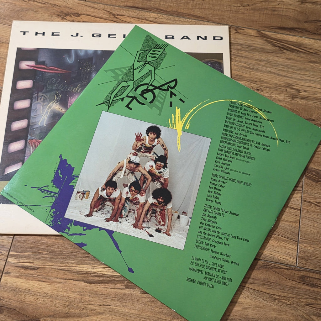 The J Geils Band - Freeze Frame Album 1981 Rock Vinyl LP 12" VG+