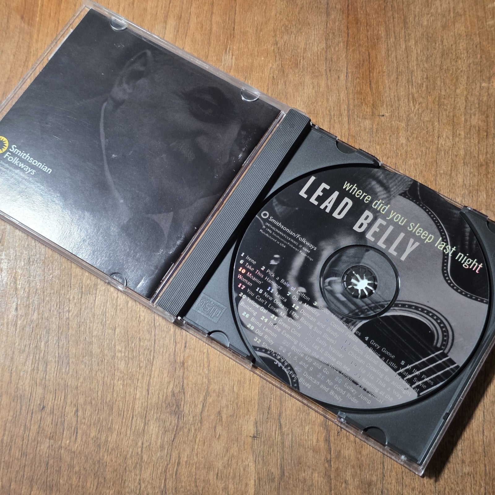 Leadbelly - Where Did You Sleep Last Night: Legacy 1 CD Album 1996 Blues