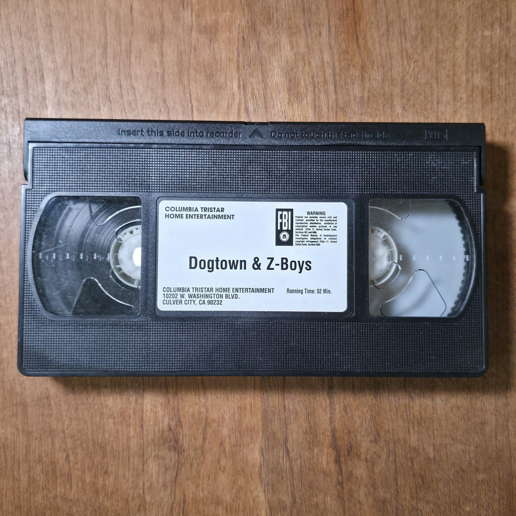 Dogtown and Z-Boys VHS 2002 Skateboarding Documentary Screener Promo HTF