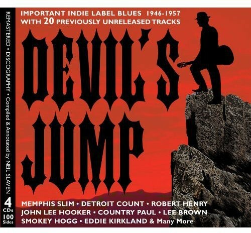 The Devil’s Jump Indie Label Blues 1946-1952 4-CD Box Set Rare HTF