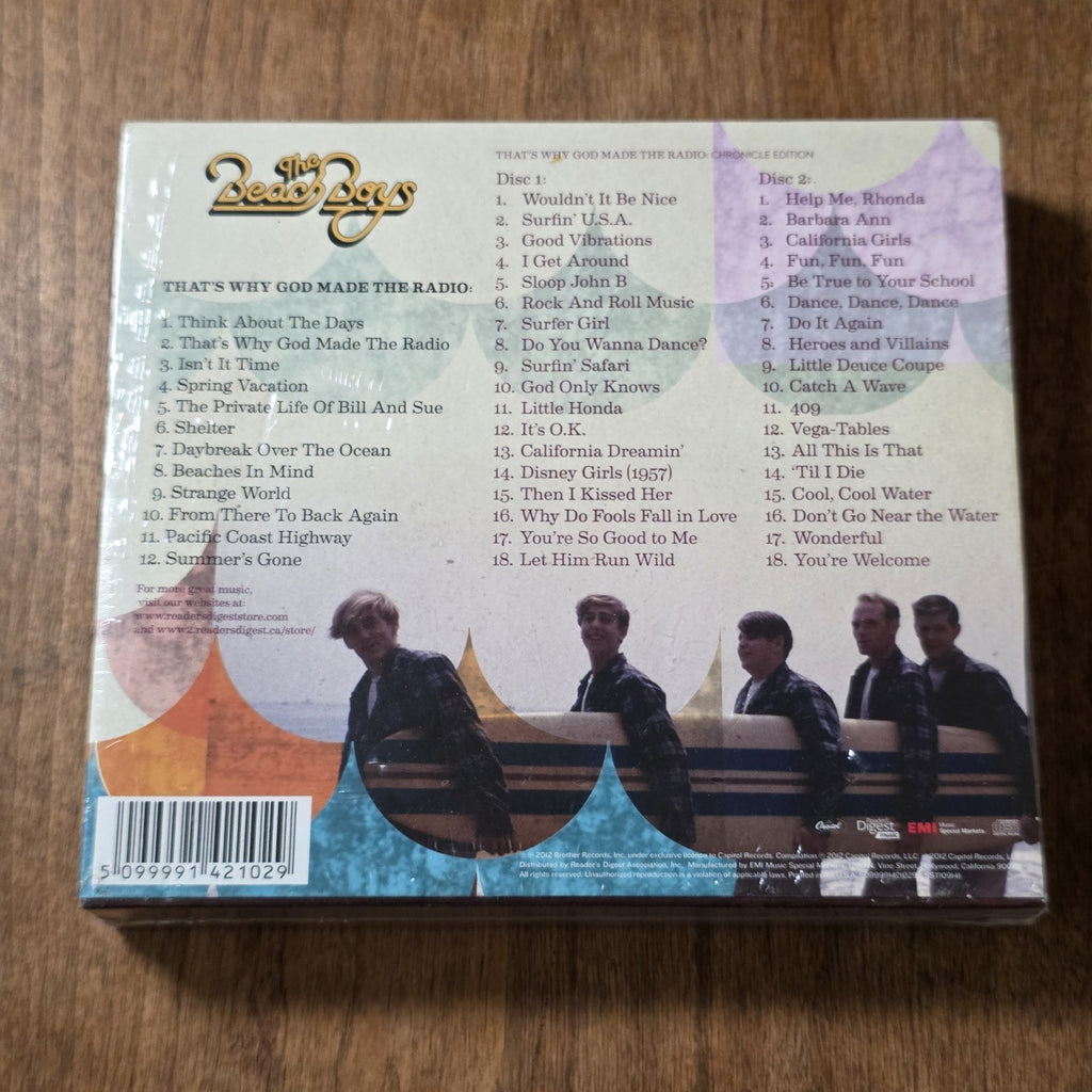 The Beach Boys - That's Why God Made The Radio Chronicle Edition 3CD Sealed New 