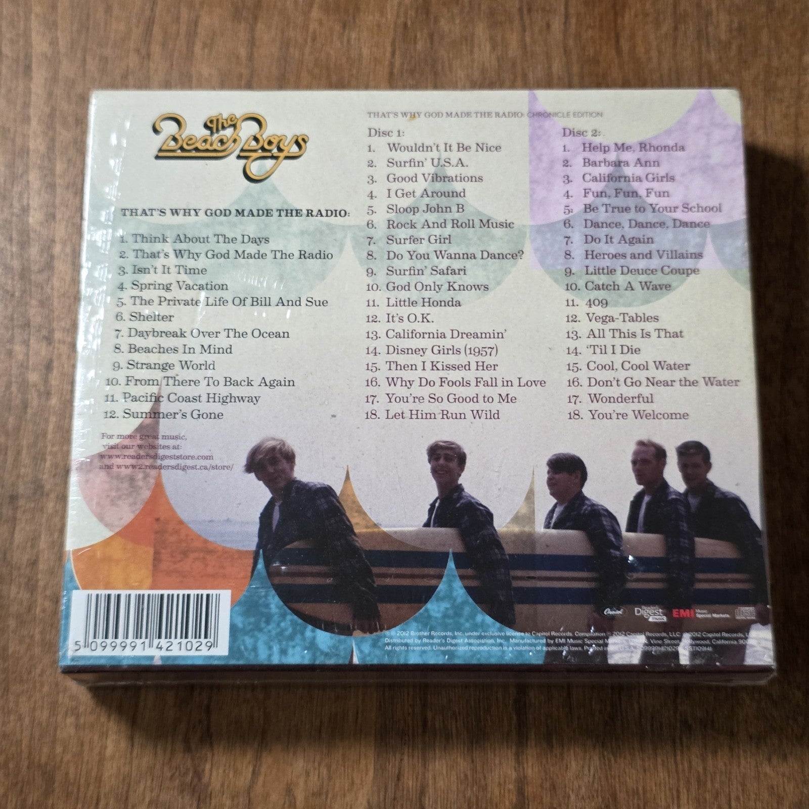 The Beach Boys - That's Why God Made The Radio Chronicle Edition 3CD Sealed New 