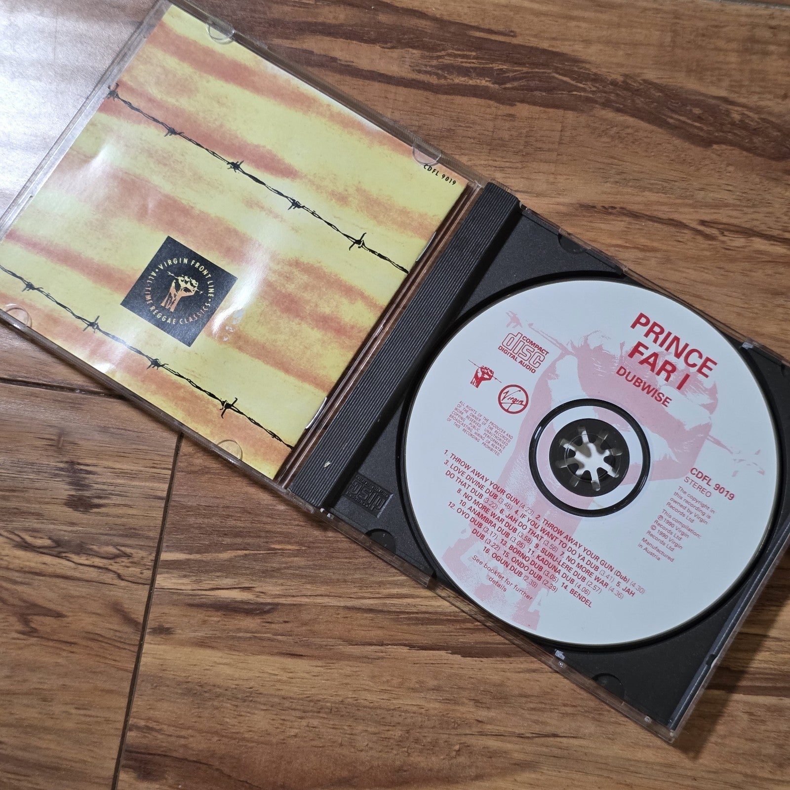 Prince Far I - Dubwise CD Compilation 1991 Reggae Rare HTF