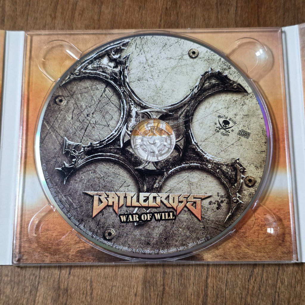 Battlecross - War of Will CD Album 2013 Heavy Metal Metal Blade Records