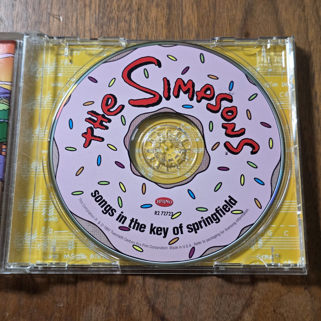 The Simpsons - Songs in the Key of Springfield CD Album 1997 Soundtrack