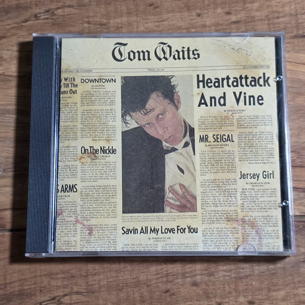 Tom Waits - Heartattack and Vine CD Album 1980 Blues Rock