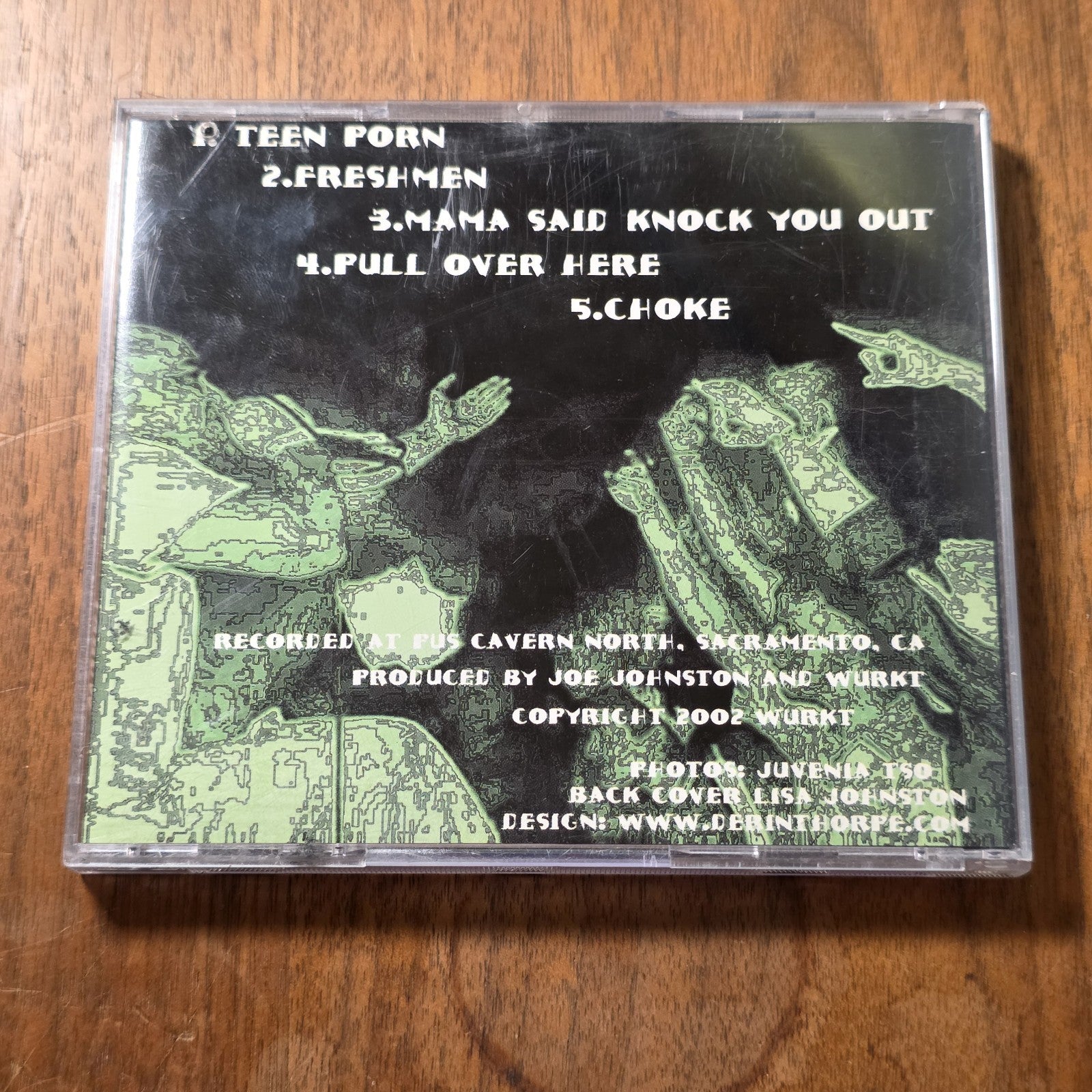 Wurkt - Extended Play One CD EP 2002 Rare HTF