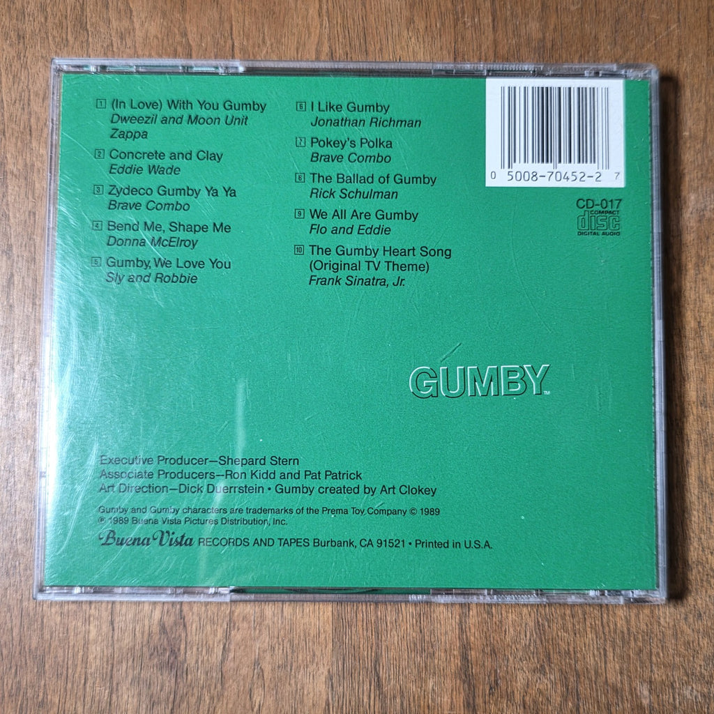 Various Artists - Gumby CD 1989 Buena Vista Soundtrack Zappa Sly & Robbie HTF