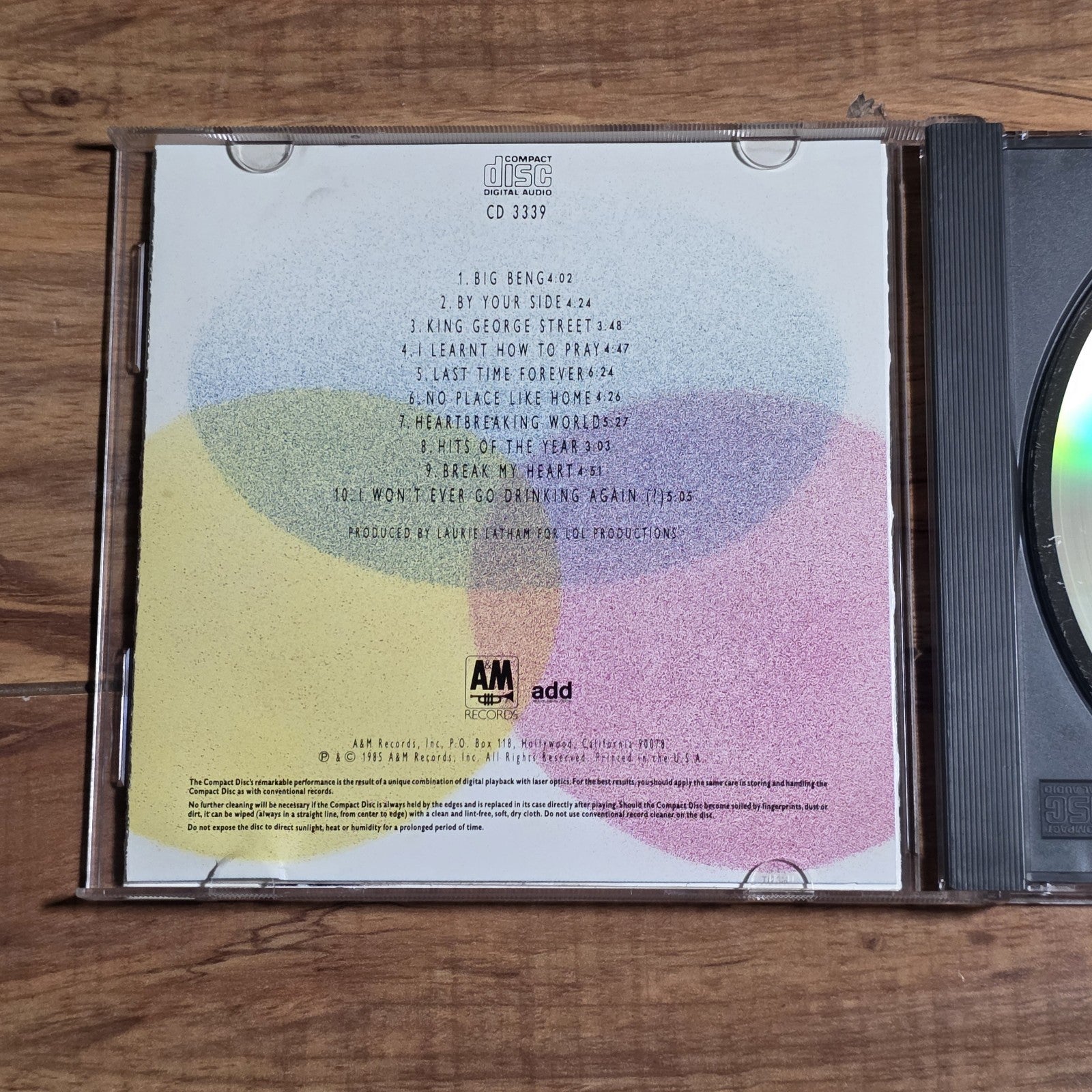 Squeeze - Cosi Fan Tutti Frutti CD Album 1985 New Wave Rare HTF
