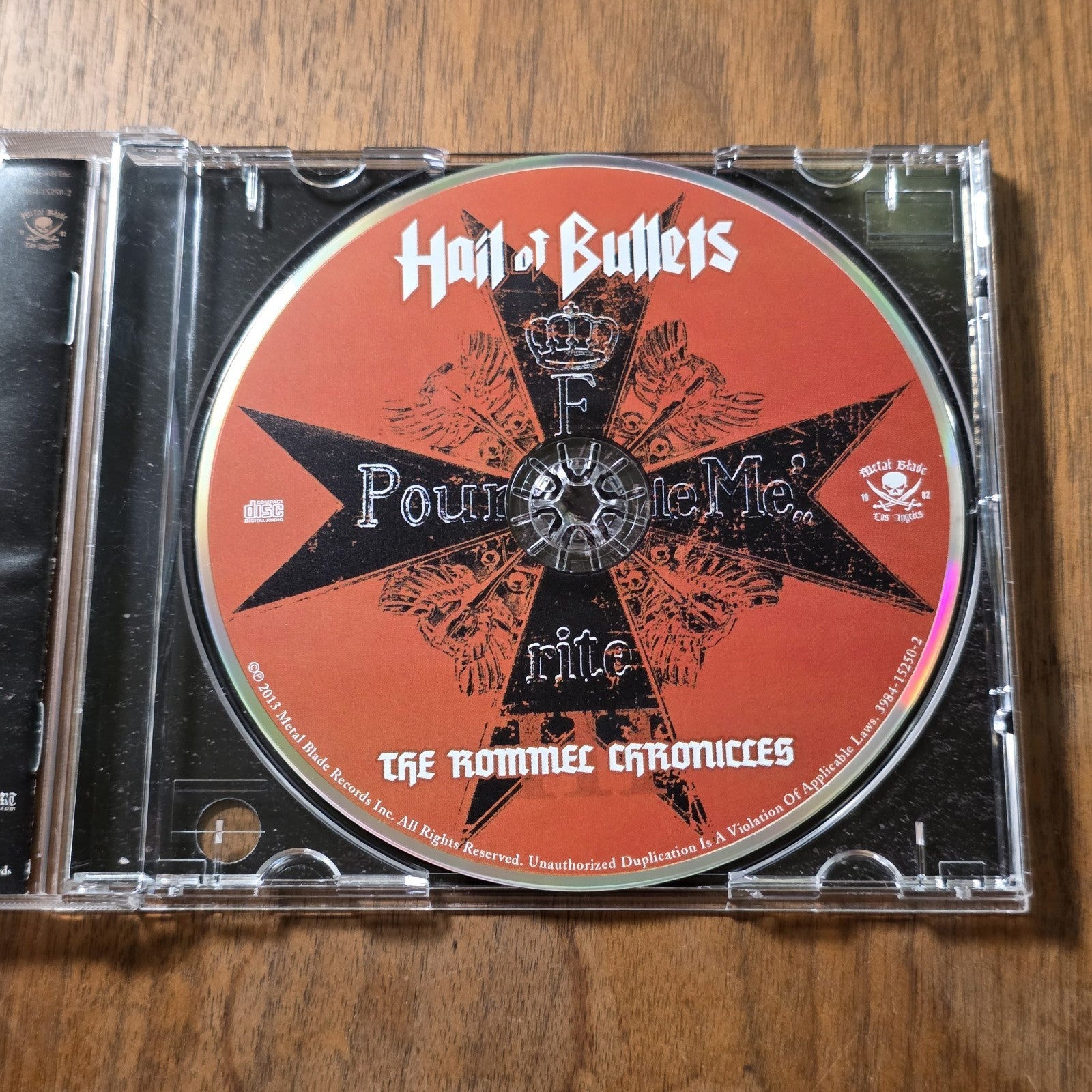 Hail of Bullets - III The Rommel Chronicles CD Album 2013 Death Metal