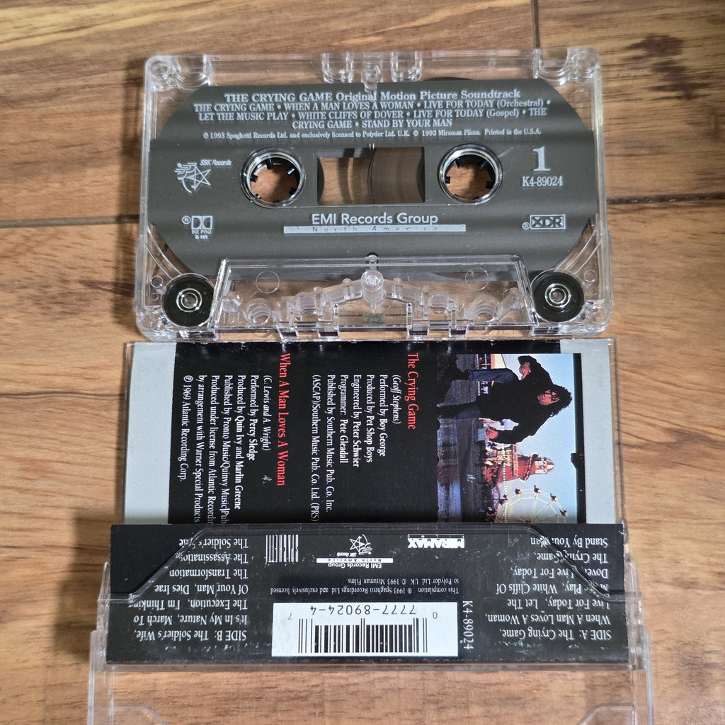 The Crying Game Soundtrack Cassette Album 1993 Soundtrack