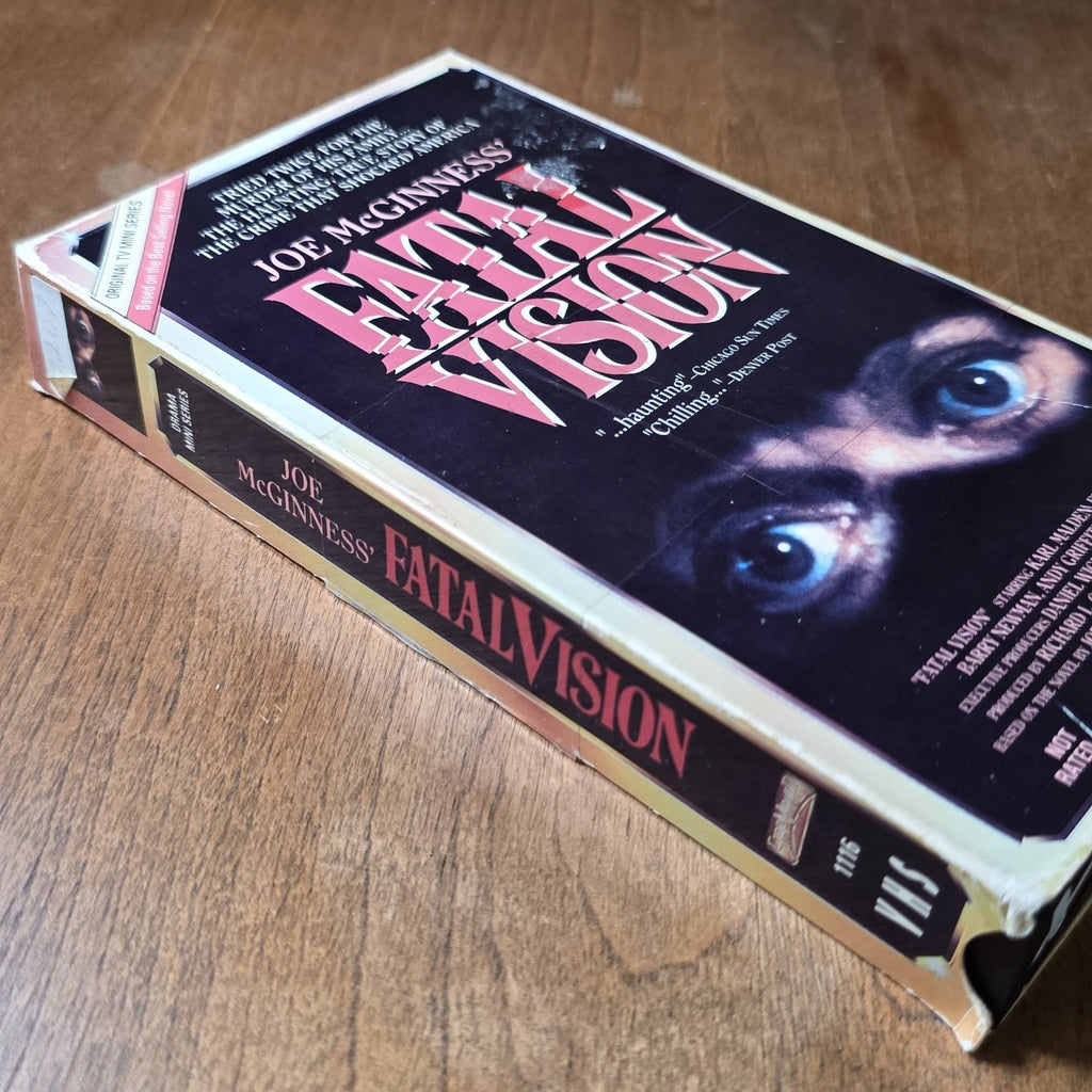 Fatal Vision 1984 VHS David Greene Crime Drama 1987 Karl Malden Eva Marie Saint