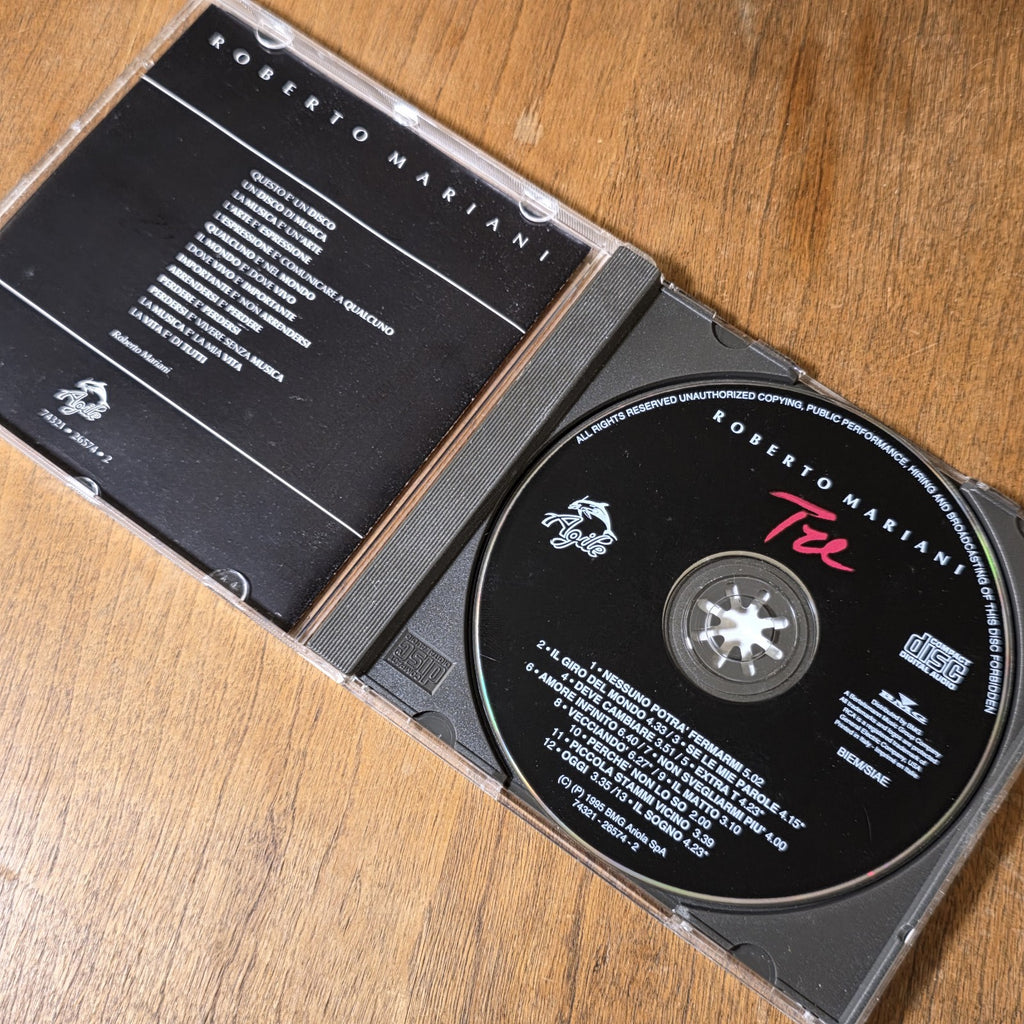 Roberto Mariani - Tre CD Album Sealed New Sigillato Pop Rock Italian Import