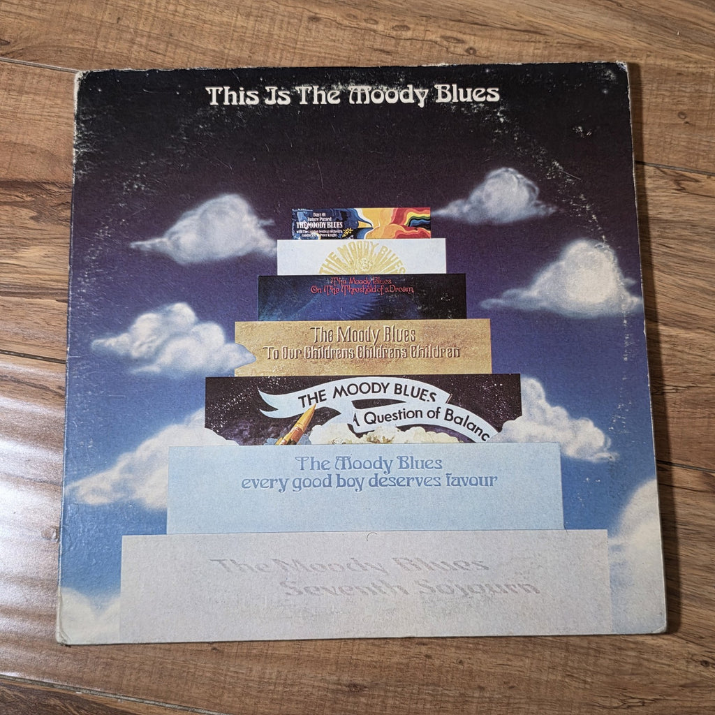 The Moody Blues - This Is The Moody Blues Compilation 1974 Rock Vinyl LP 12" VG+