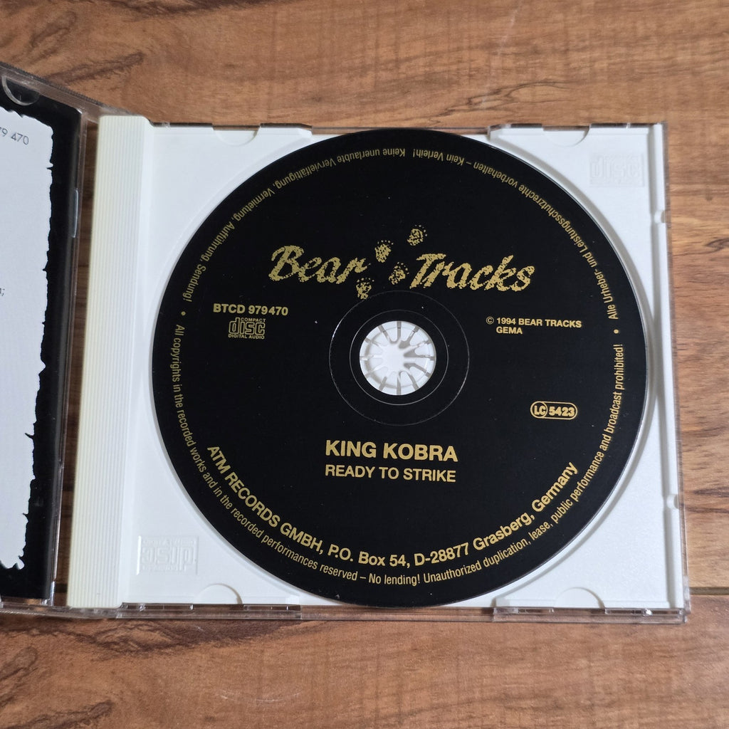 King Kobra - Ready To Strike CD Album 1985 Heavy Metal Import Rare HTF