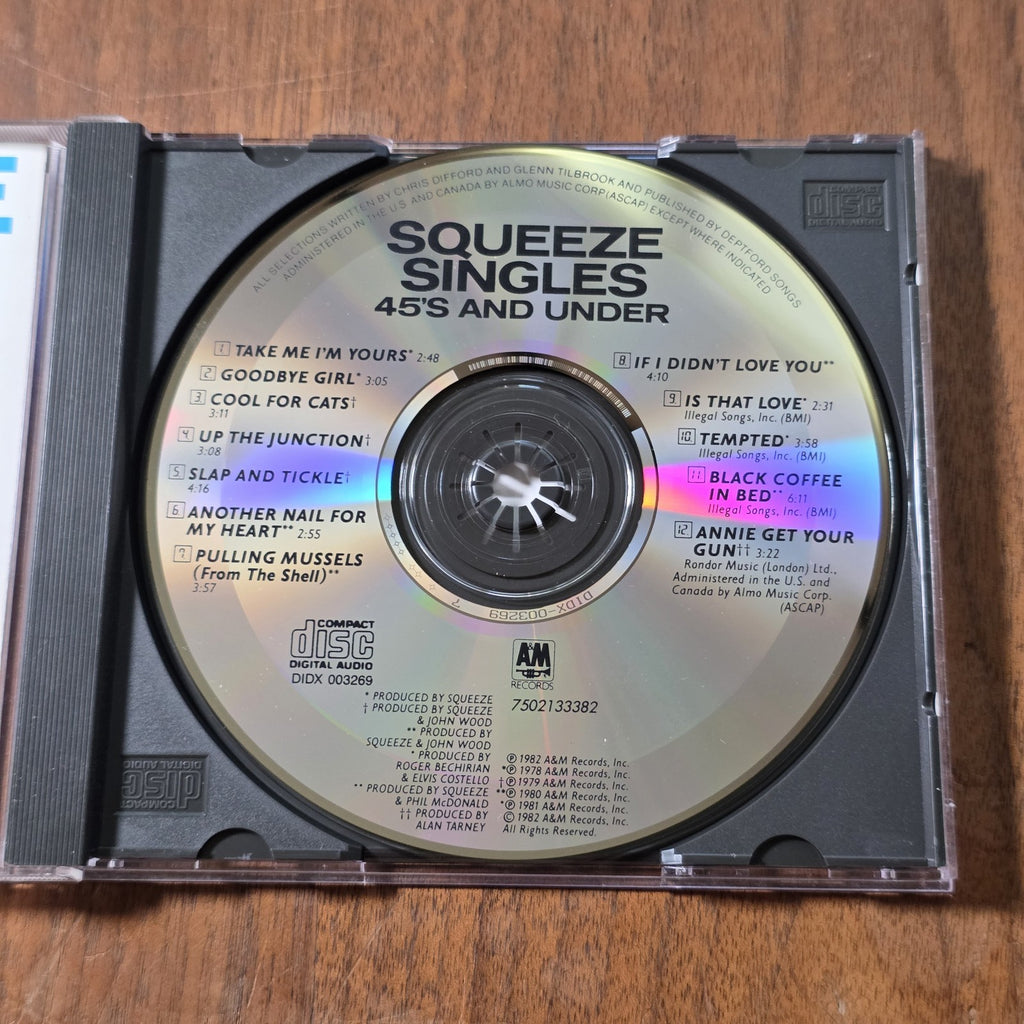 Squeeze - 20th Century Masters Millennium Collection CD Compilation New Wave