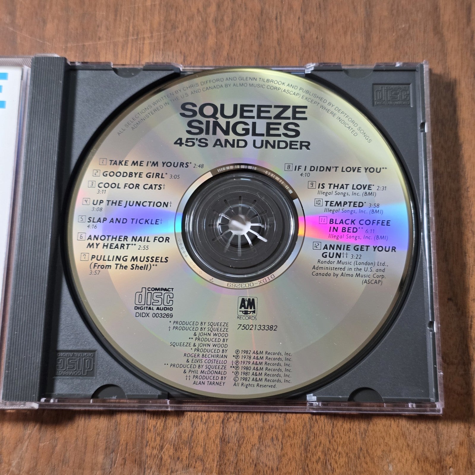 Squeeze - 20th Century Masters Millennium Collection CD Compilation New Wave