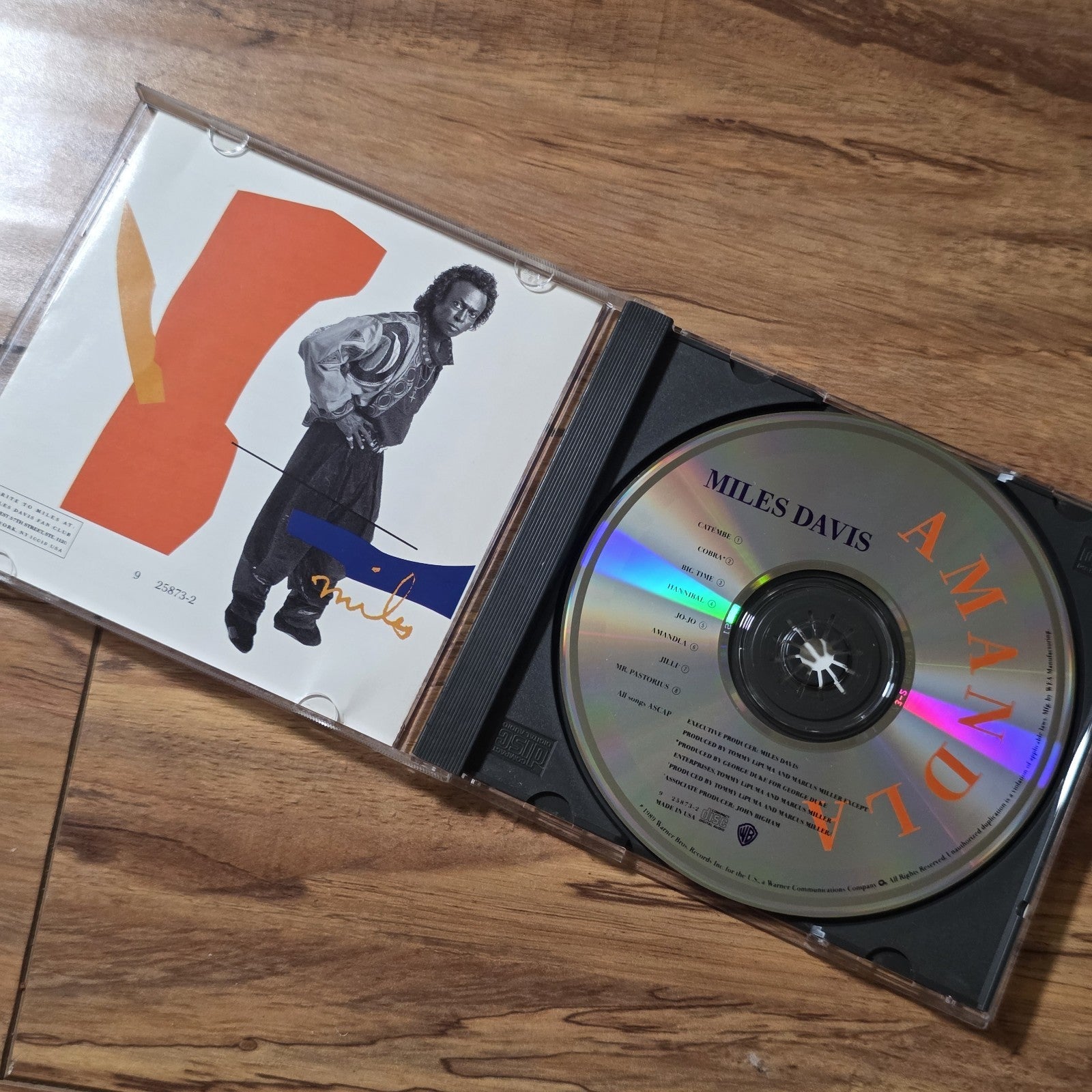 Miles Davis - Amandla CD Album 1989 Jazz