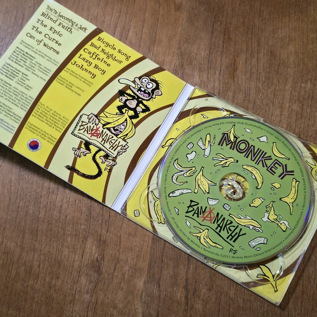 Monkey - Bananarchy CD Album 2015 Punk Ska HTF