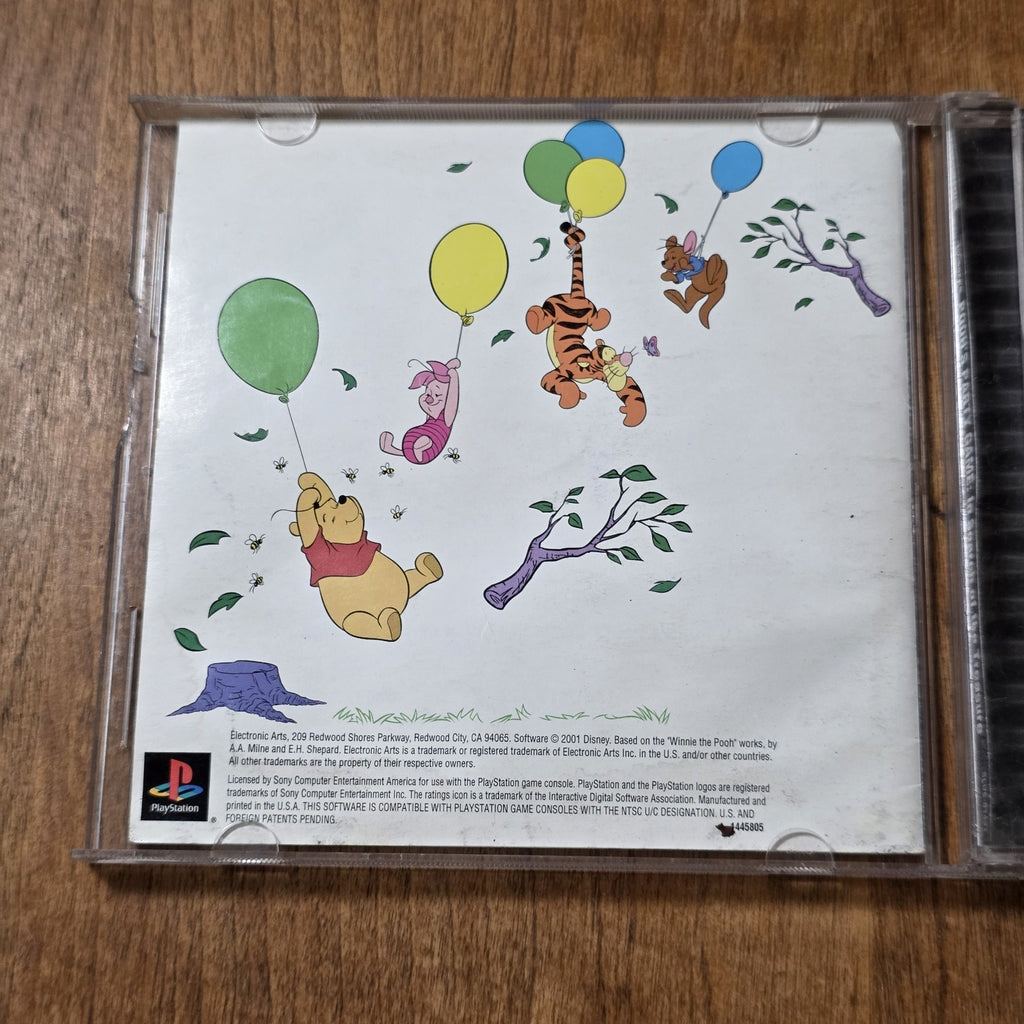 Pooh's Party Game: In Search of the Treasure PlayStation 1 PS1 2001 Party Game